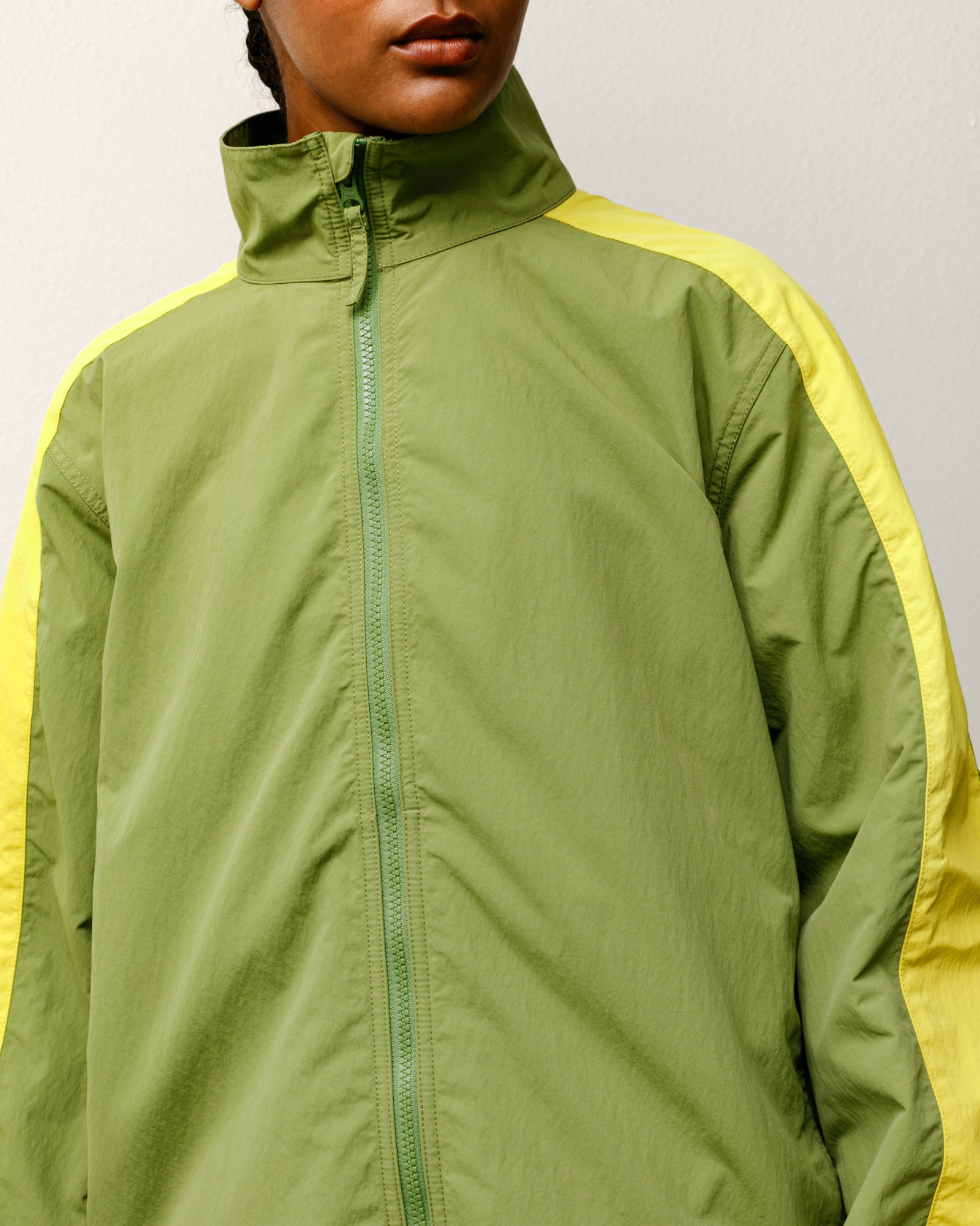 Lightweight Mock Jacket – Green | Outerwear | Stüssy Canada