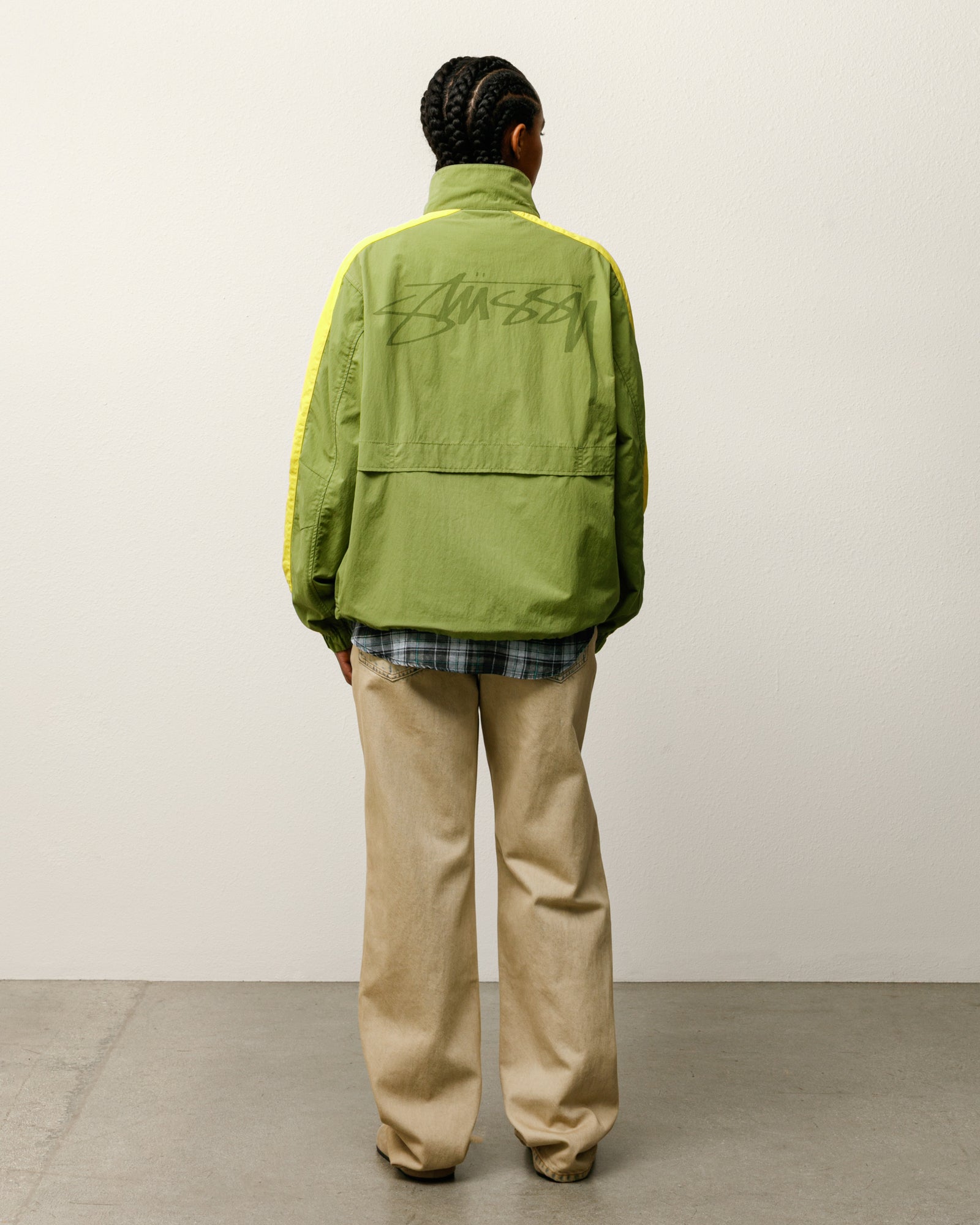 Lightweight Mock Jacket – Green | Outerwear | Stüssy Canada