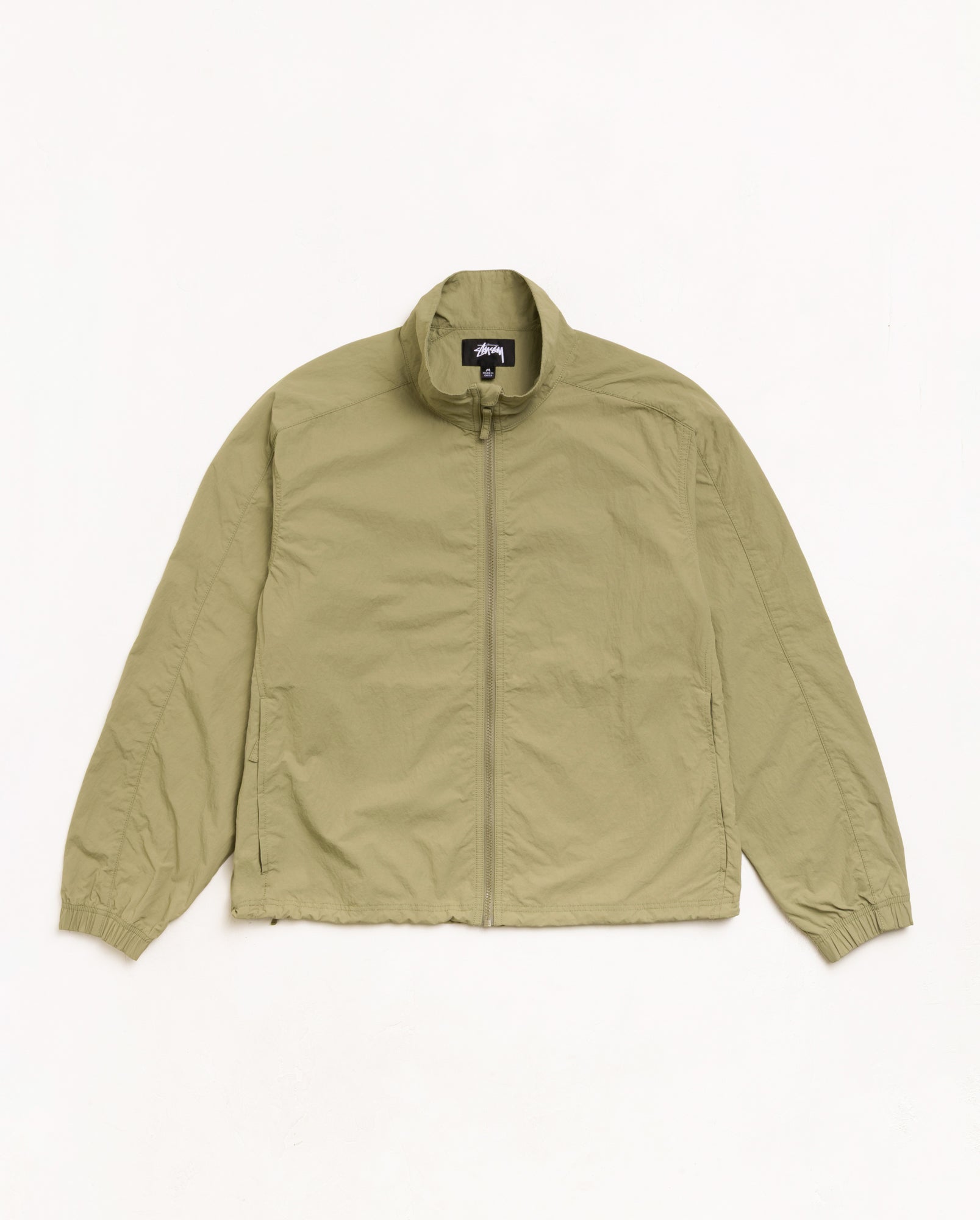 Lightweight Mock Jacket - Khaki | Outerwear | Stüssy Canada