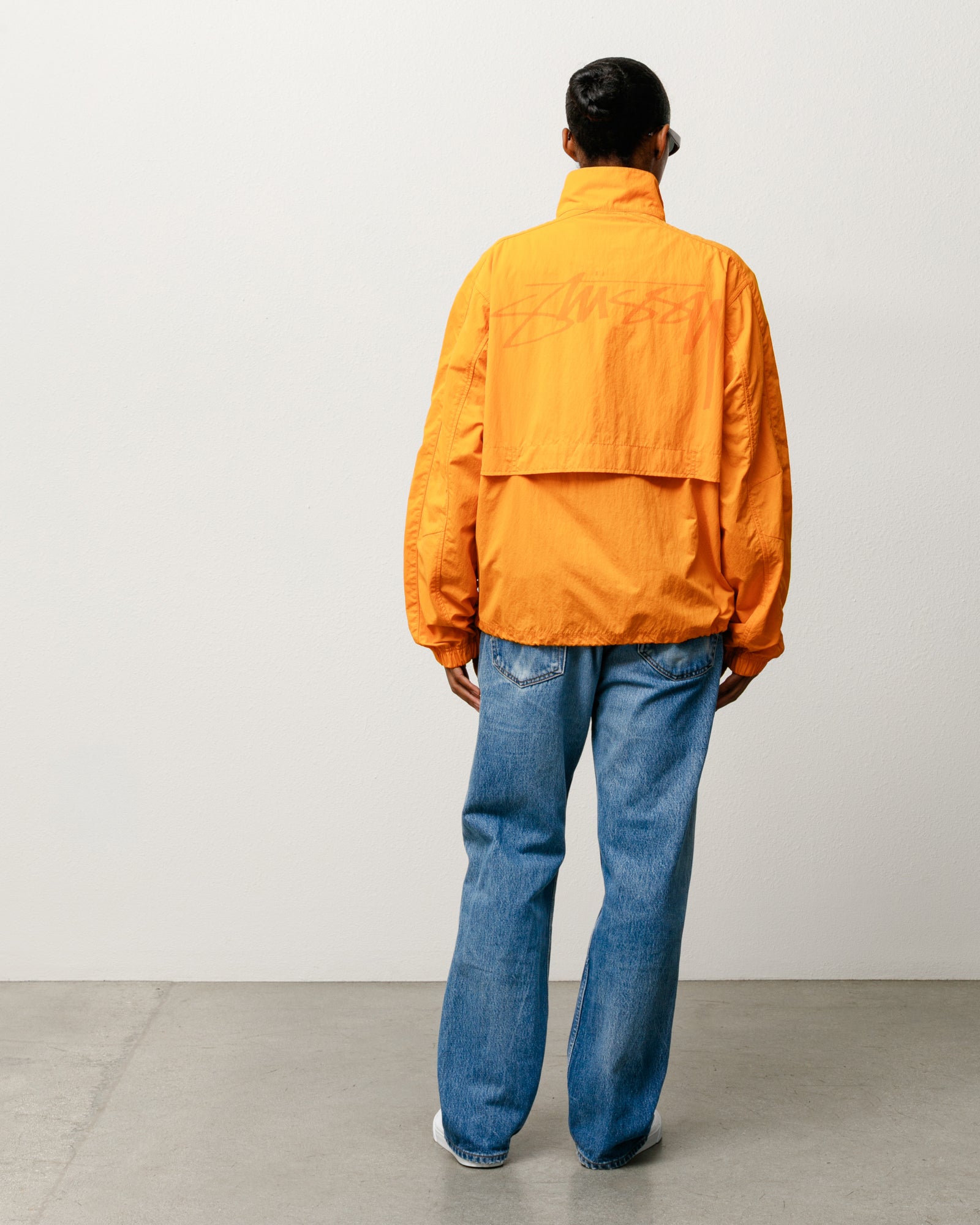 Lightweight Mock Jacket – Orange | Outerwear | Stüssy Canada