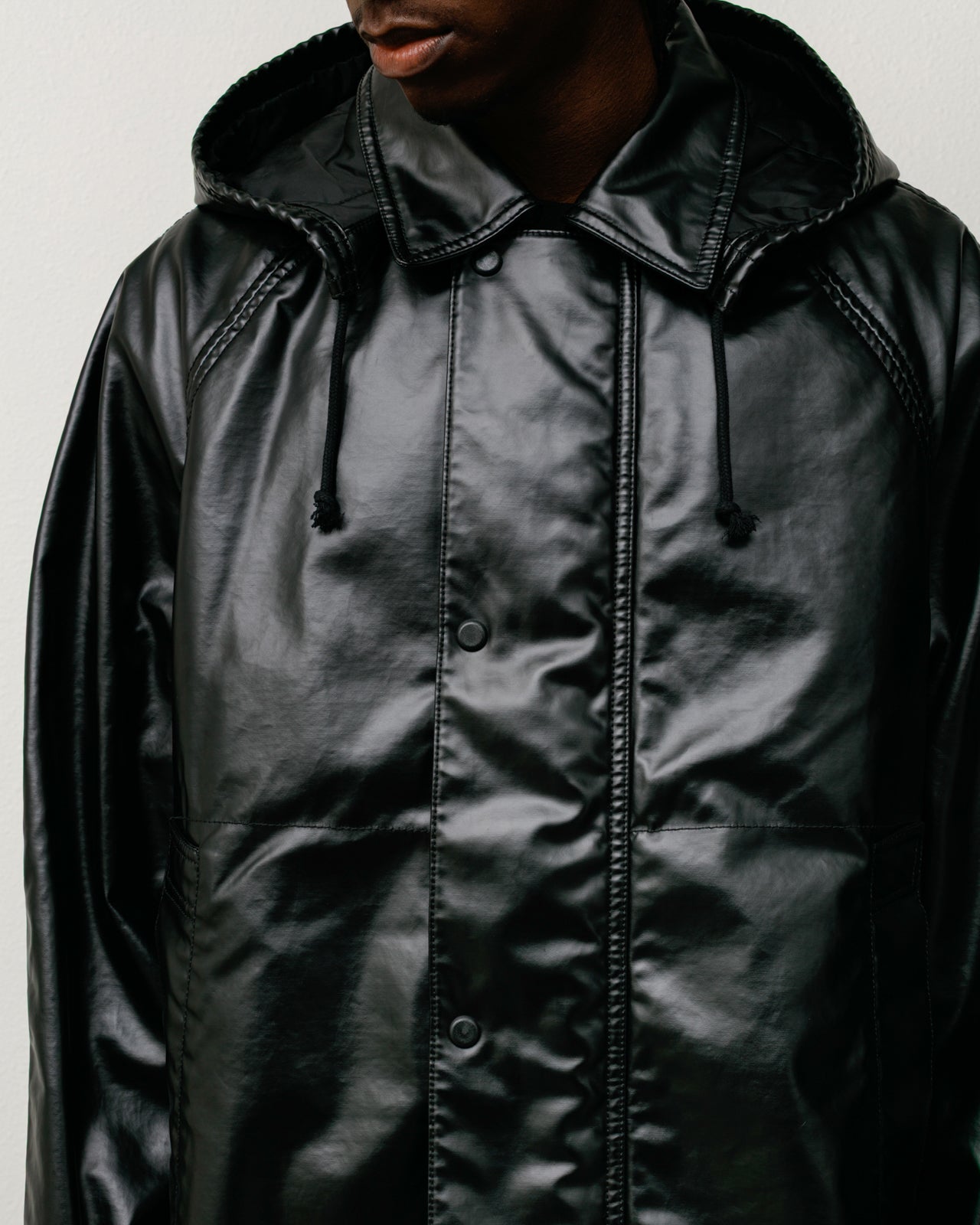 Coated Field Coat – Black | Outerwear | Stüssy Canada