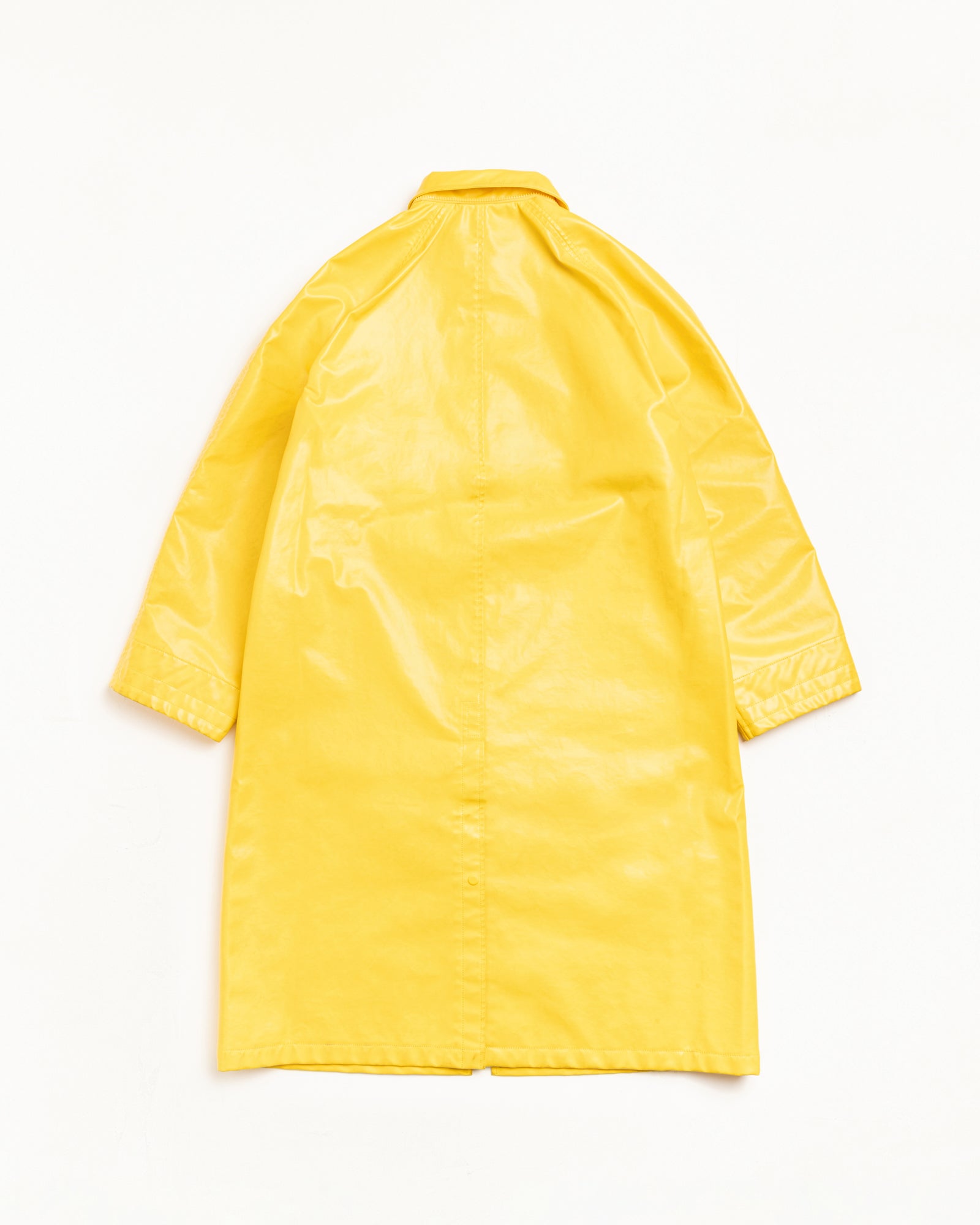 Coated Field Coat Mens Long Sleeve In Yellow
