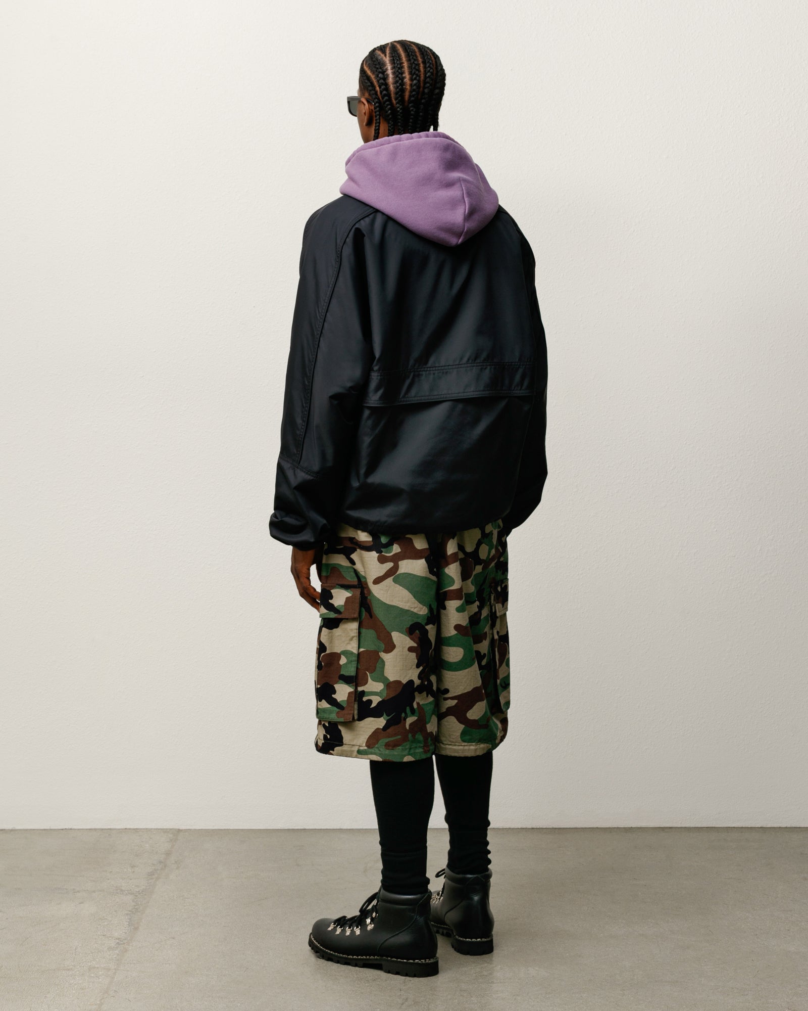 Lightweight Pullover Jacket – Black | Outerwear | Stüssy Canada