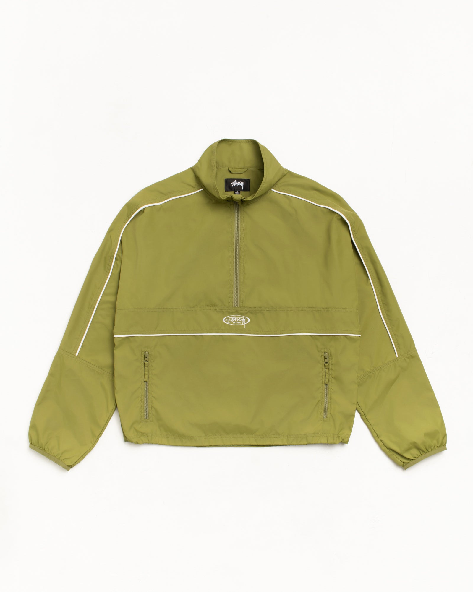 Lightweight Pullover Jacket – Olive | Outerwear | Stüssy Canada