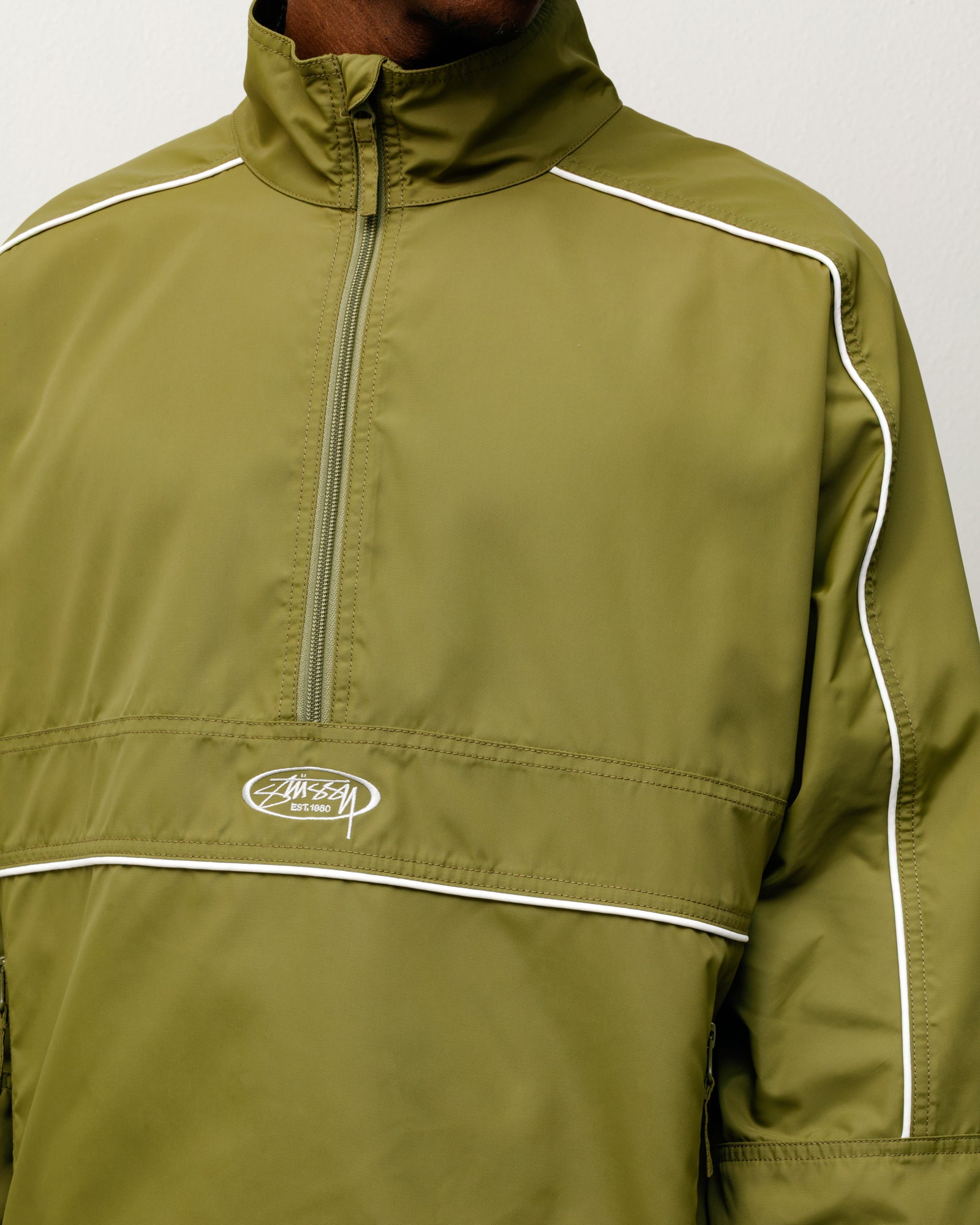 Lightweight Pullover Jacket – Olive | Outerwear | Stüssy Canada Lightweight Pullover Jacket – Olive | Outerwear | Stüssy Canada
