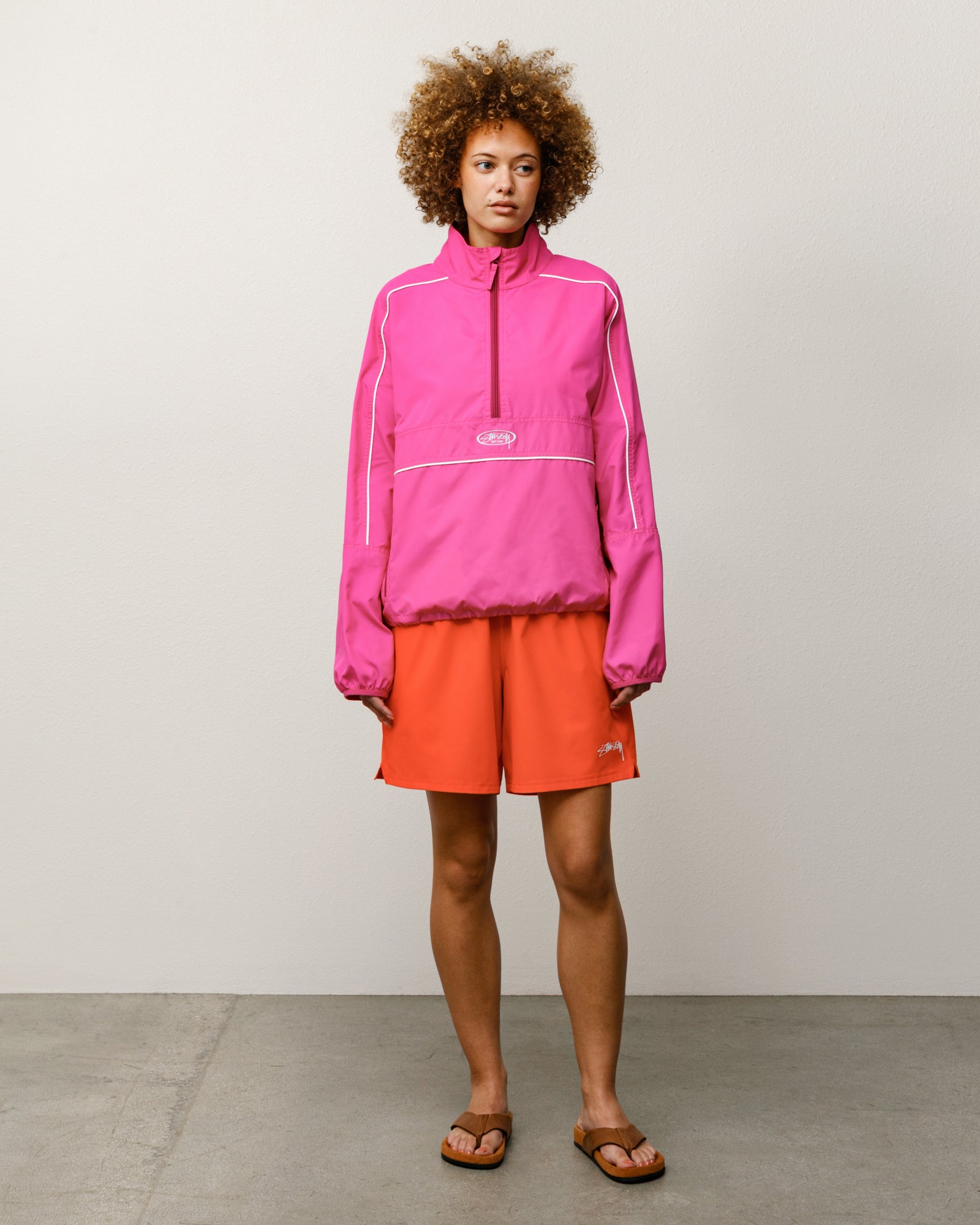 Lightweight Pullover Jacket – Pink | Outerwear | Stüssy Canada