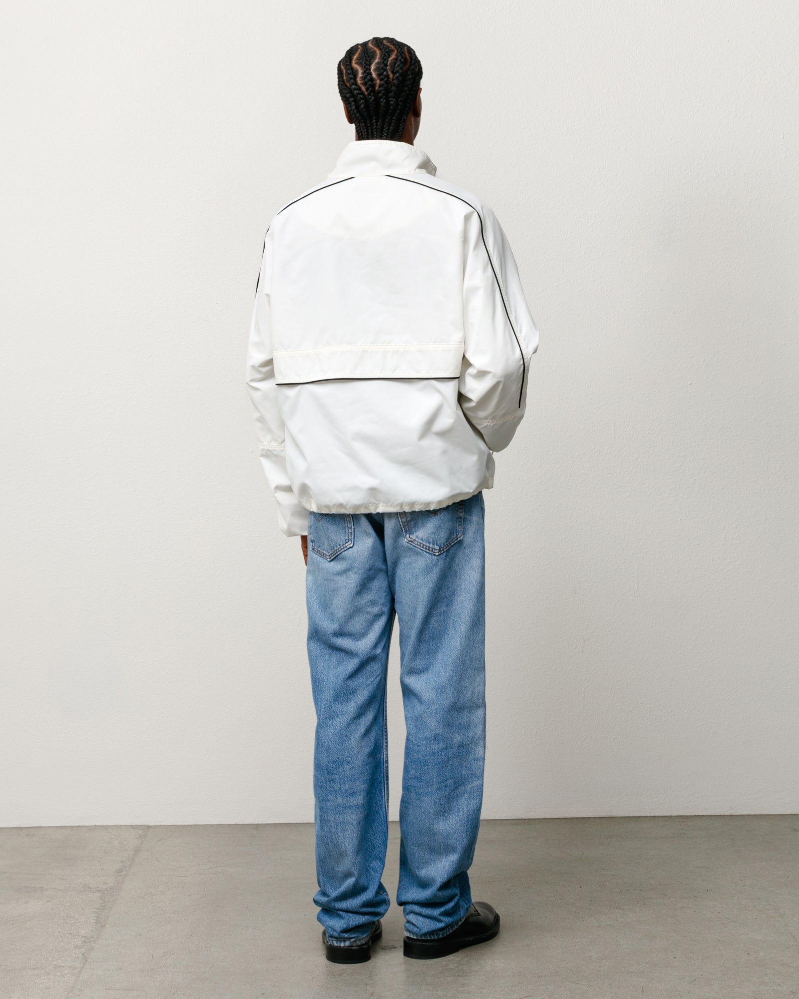 Lightweight Pullover Jacket – White | Outerwear | Stüssy Canada
