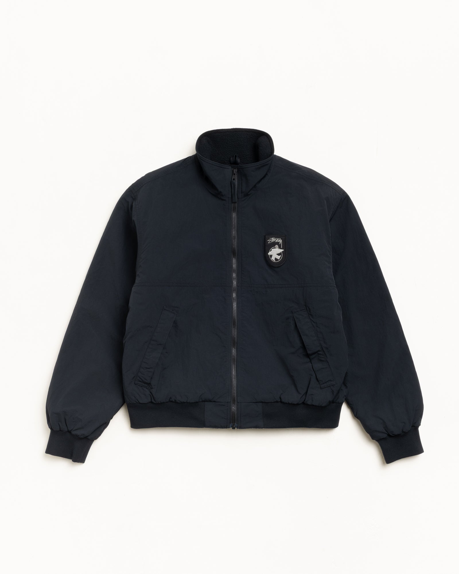Polar Fleece Lined Jacket – Black | Outerwear | Stüssy Canada