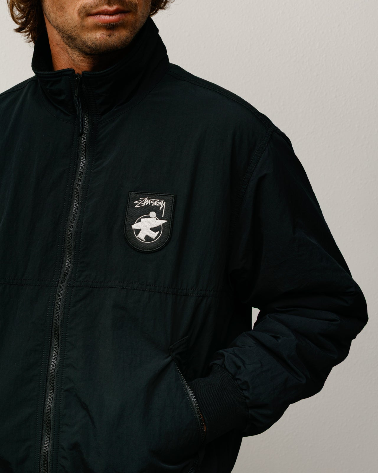 Polar Fleece Lined Jacket – Black | Outerwear | Stüssy Canada