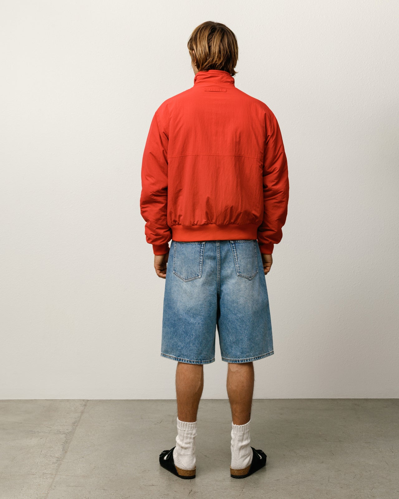 Polar Fleece Lined Jacket – Red | Outerwear | Stüssy Canada