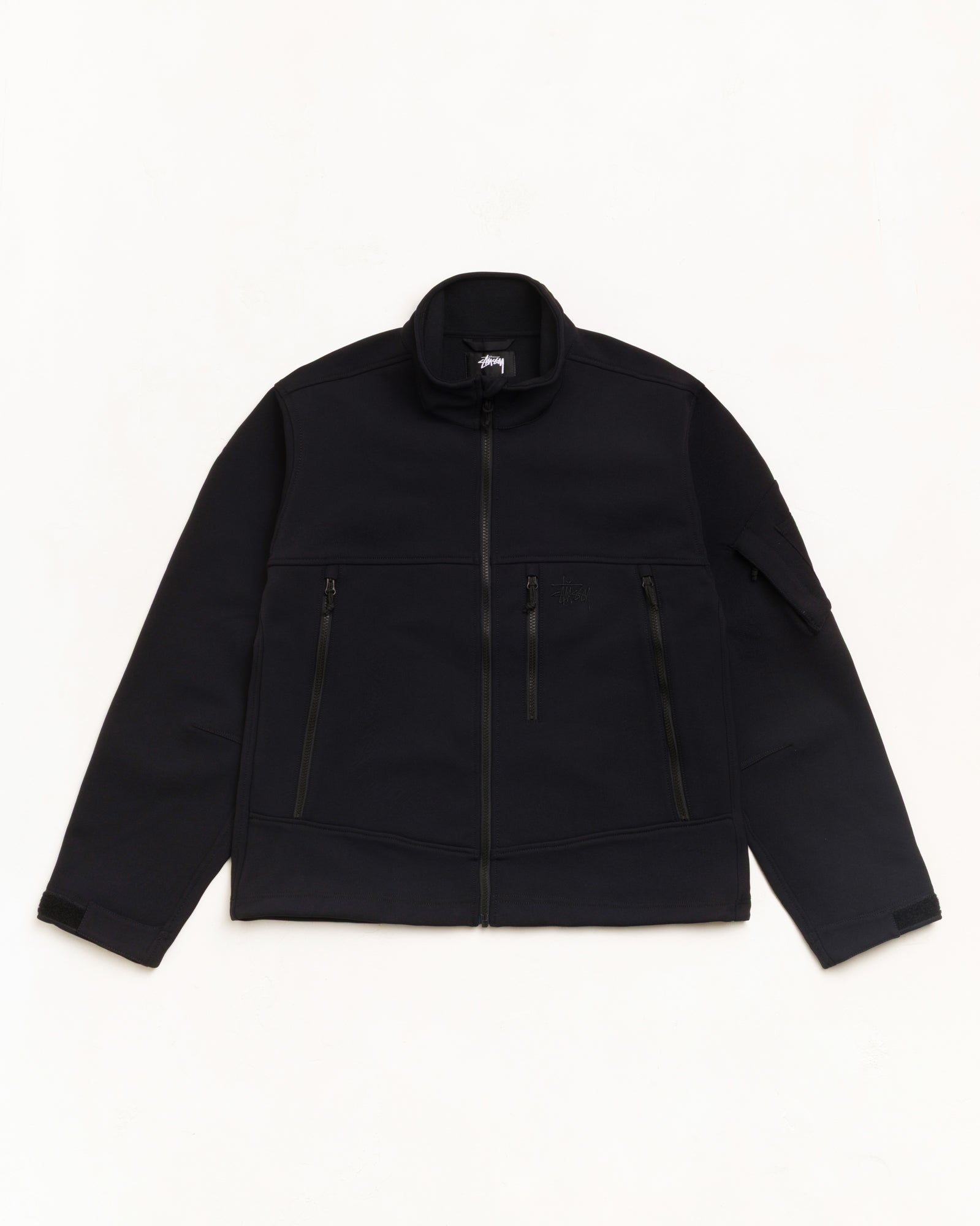 Soft Shell Jacket - Black | Outerwear | Stüssy Canada