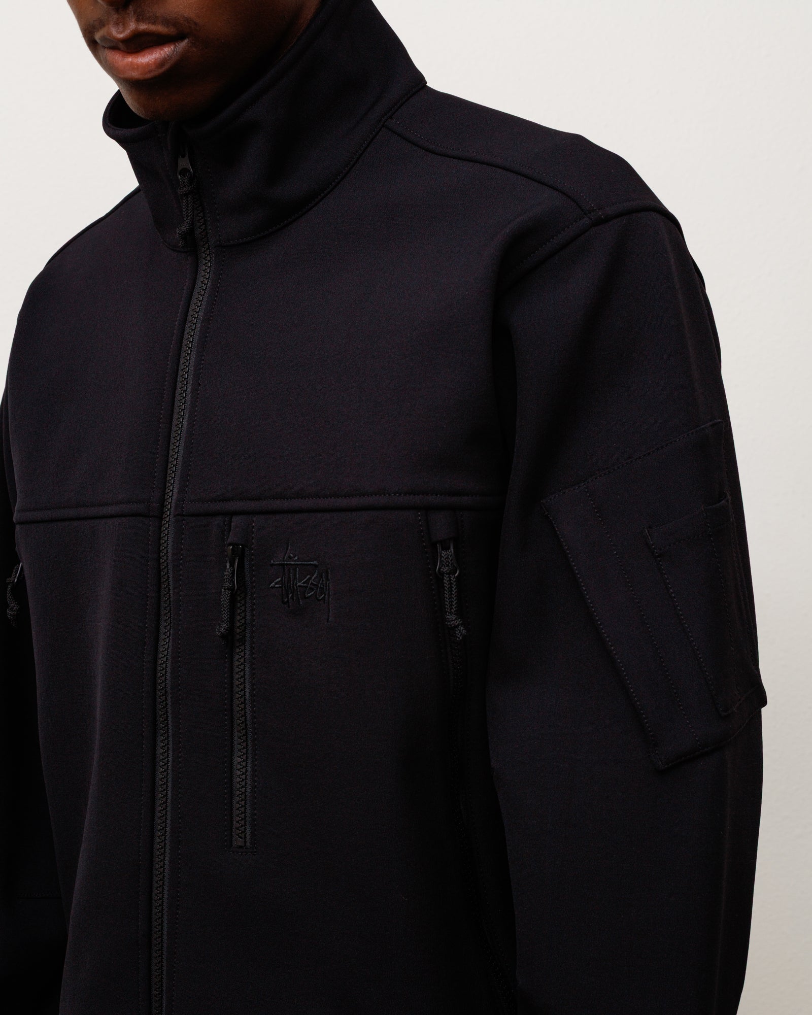 Soft Shell Jacket - Black | Outerwear | Stüssy Canada