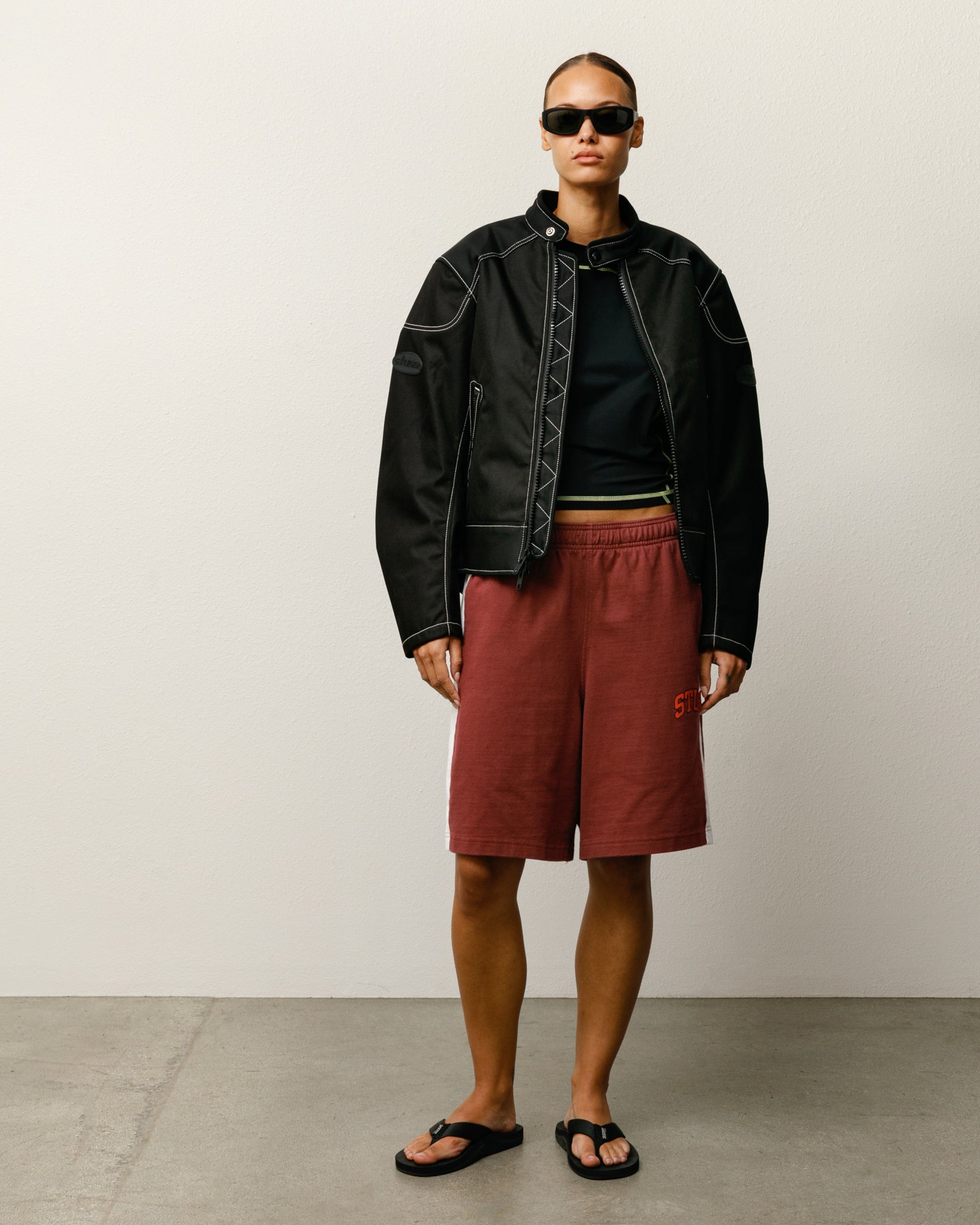 Moto Jacket – Black | Outerwear | Stüssy Canada