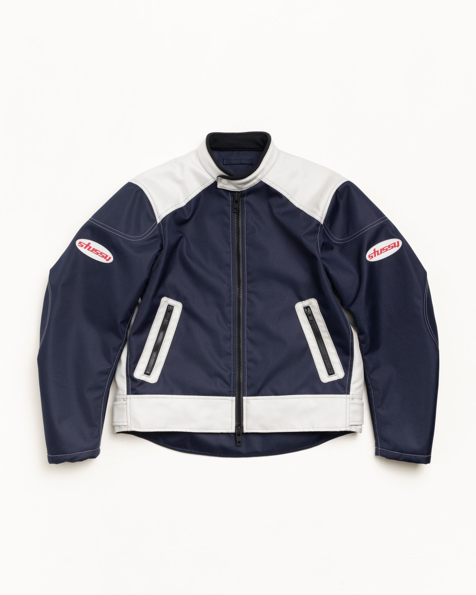 Moto Jacket – Navy | Outerwear | Stüssy Canada