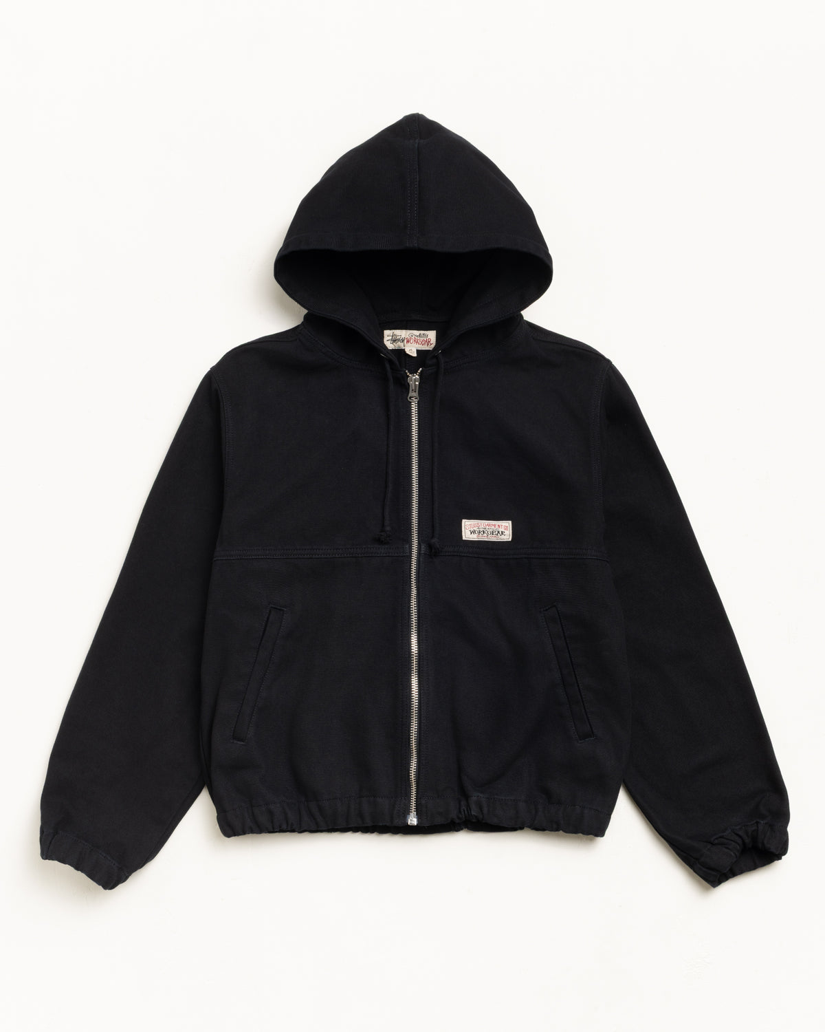 Work Jacket Unlined Canvas – Black | Outerwear | Stüssy Canada