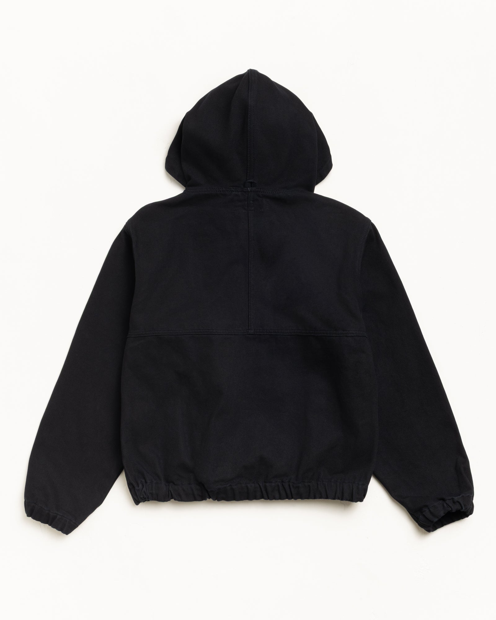 Stussy ブラック　ワークジャケット Work Jacket Unlined Canvas – Black | Outerwear | Stüssy