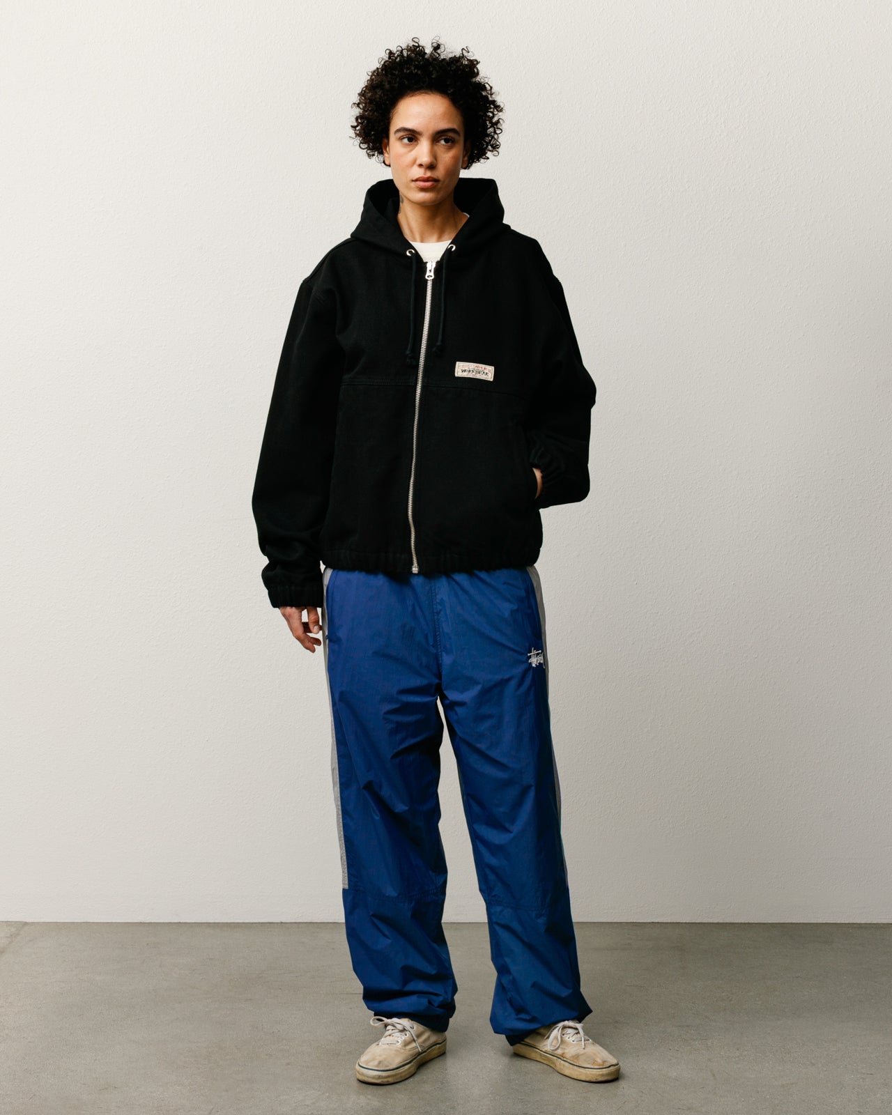 Work Jacket Unlined Canvas – Black | Outerwear | Stüssy Canada
