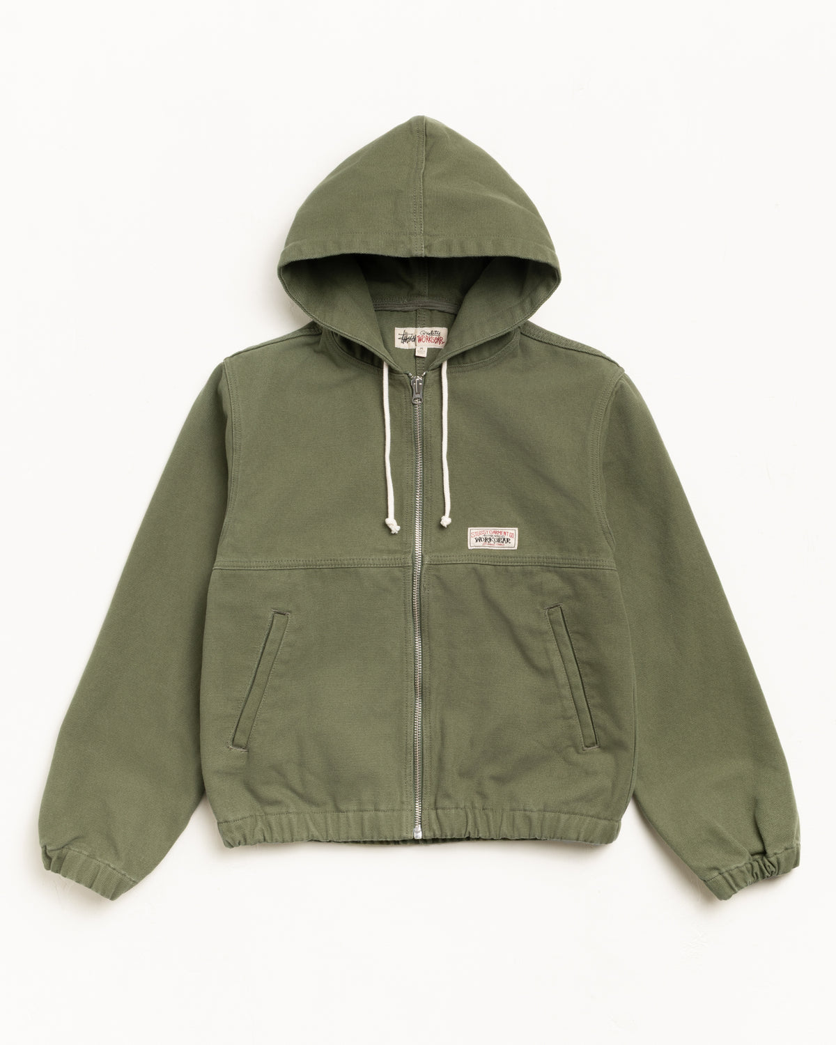 Work Jacket Unlined Canvas – Olive | Outerwear | Stüssy Canada