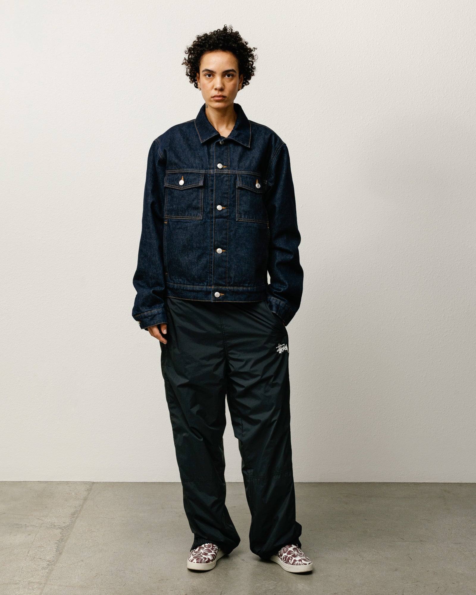 STUSSY TRUCKER JACKET DENIM L インディゴ Lined Denim Trucker – Rinsed Indigo | Outerwear | Stüssy Canada