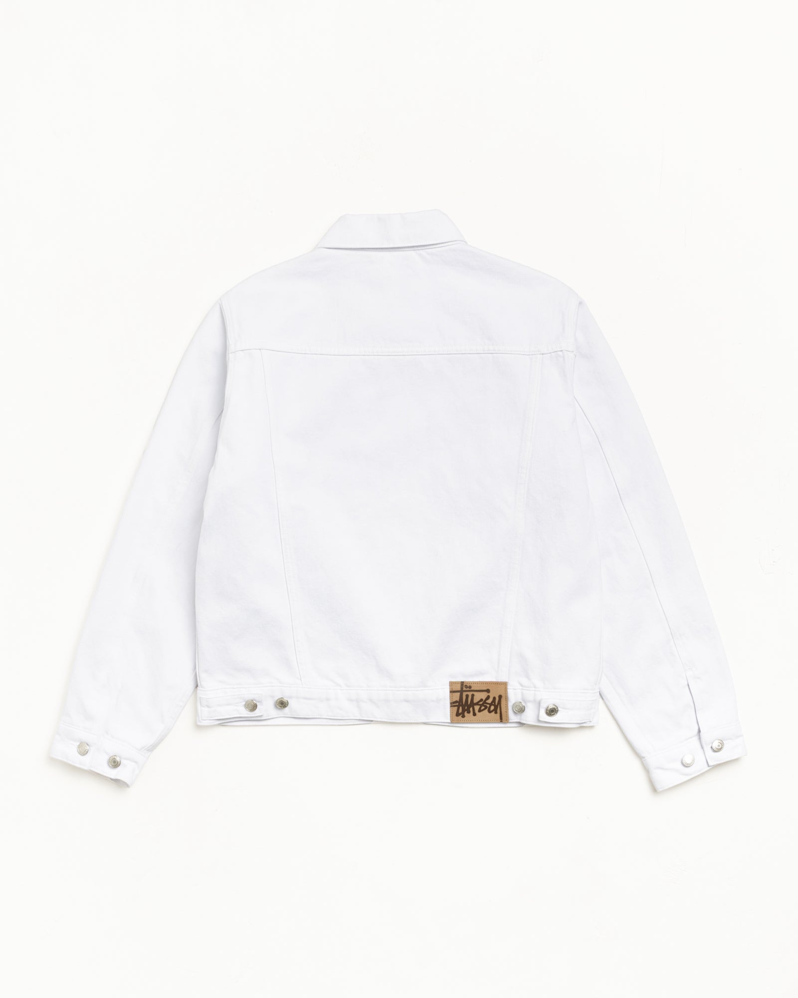 Lined Denim Trucker – White | Outerwear | Stüssy Canada