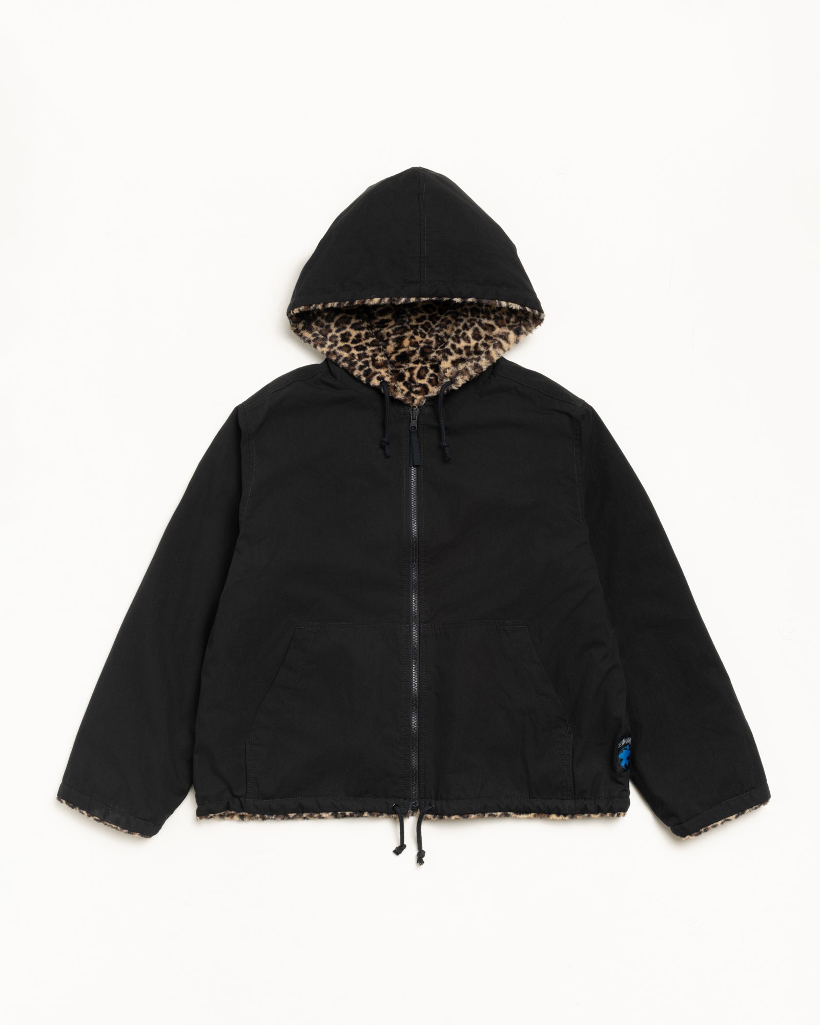 Reversible Hooded Jacket – Leopard | Outerwear | Stüssy Canada