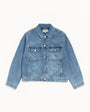 LINED DENIM TRUCKER JACKET