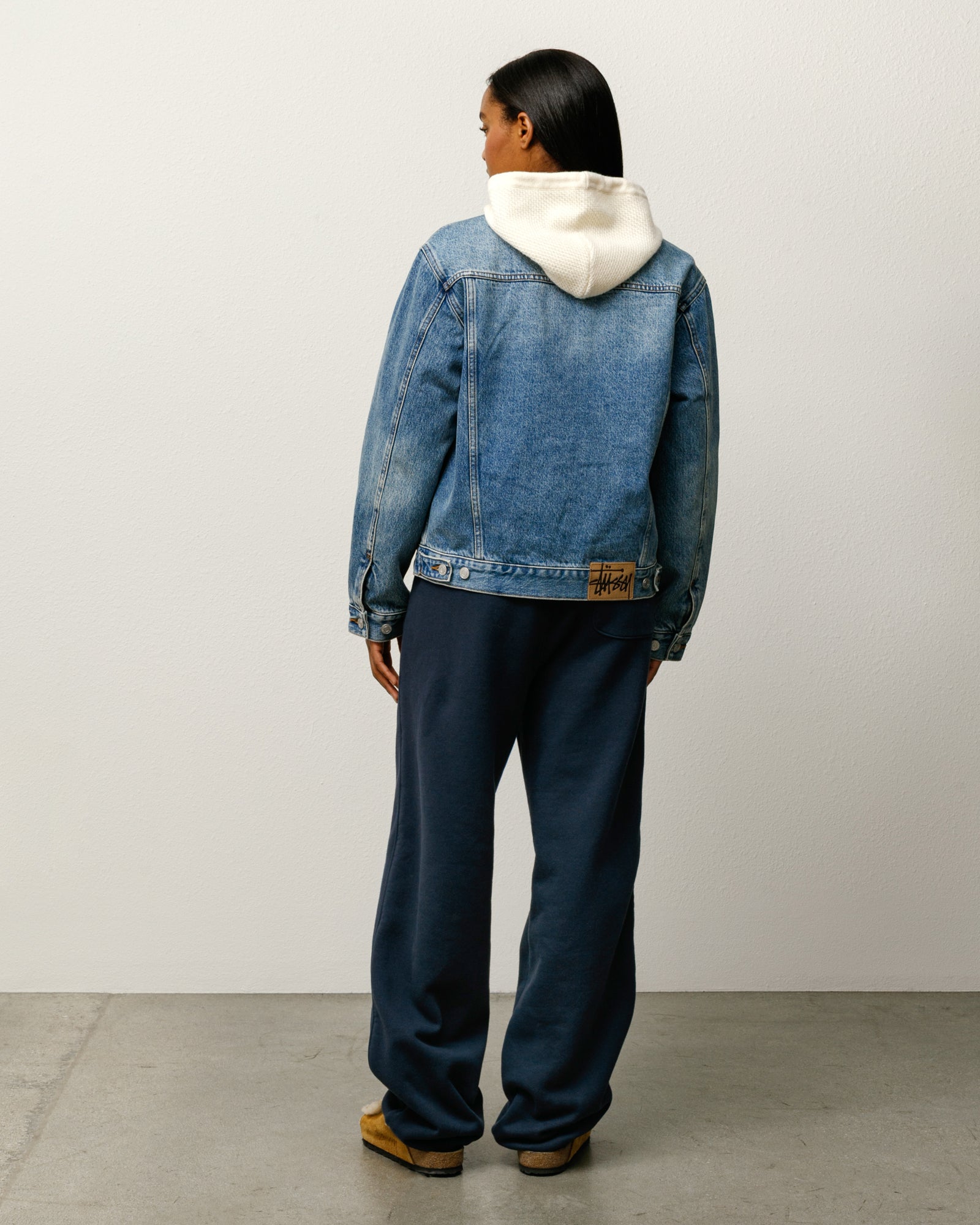 Lined Denim Trucker – Indigo Stone Wash | Outerwear | Stüssy Canada