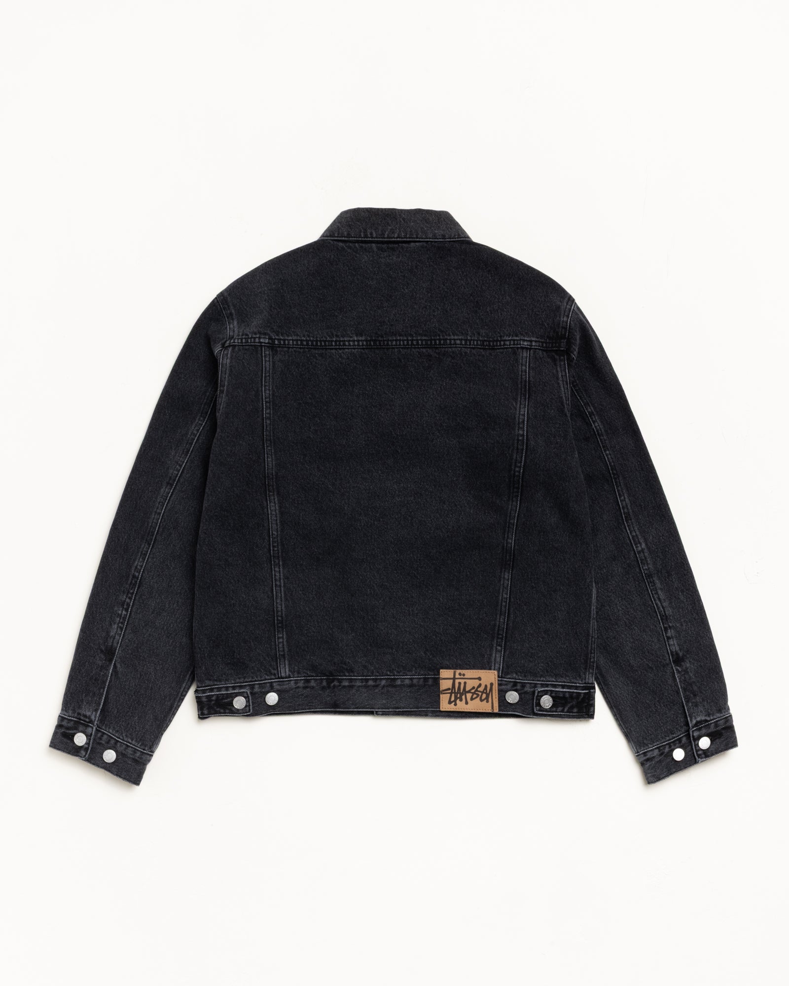 Lined Denim Trucker – Vintage Black | Outerwear | Stüssy Canada