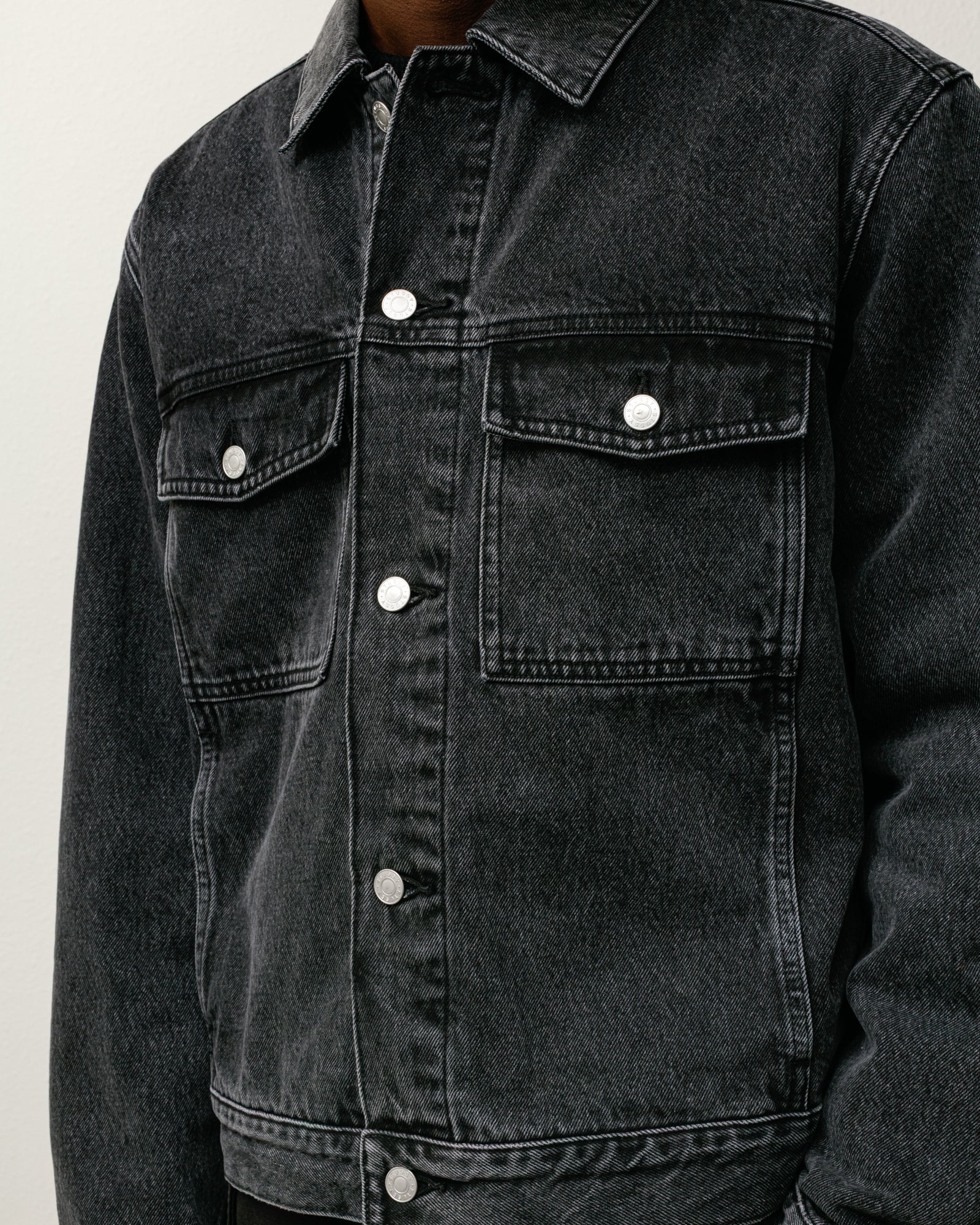 Lined Denim Trucker – Vintage Black | Outerwear | Stüssy Canada