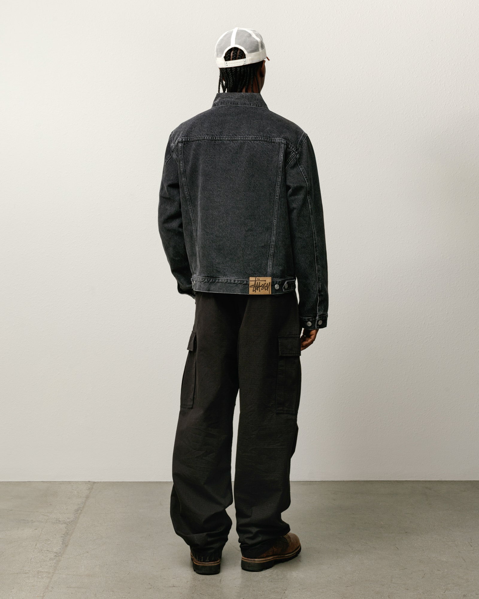 Lined Denim Trucker – Vintage Black | Outerwear | Stüssy Canada