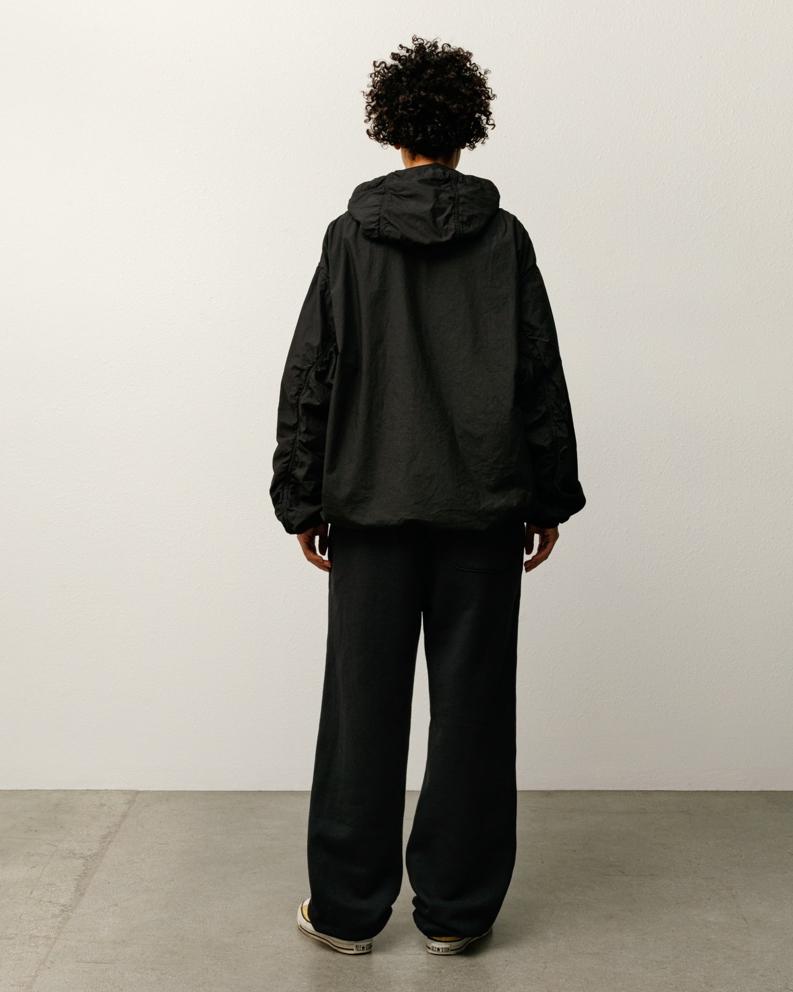 Double Cotton Hooded Jacket – Black | Outerwear | Stüssy Canada