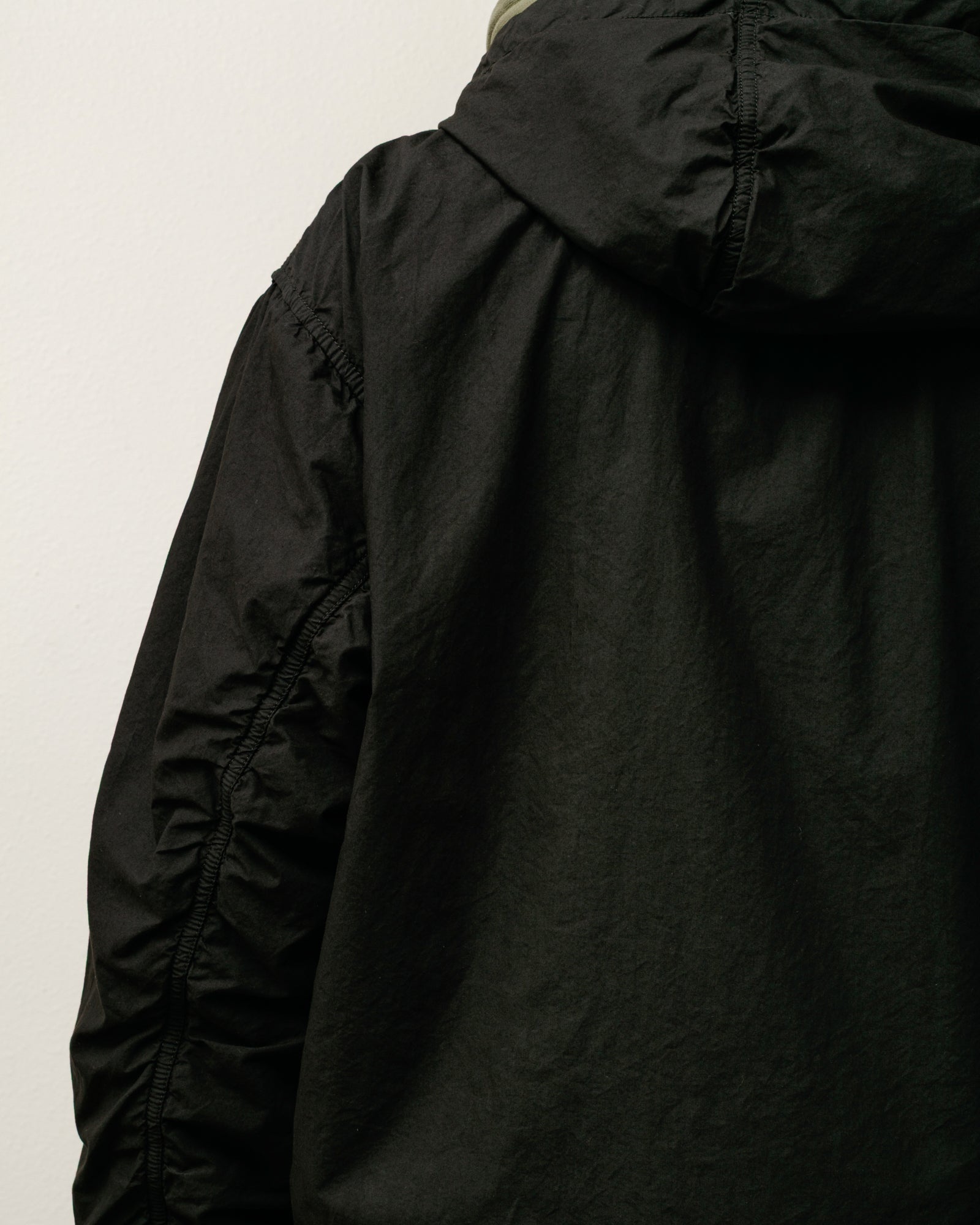 Double Cotton Hooded Jacket – Black | Outerwear | Stüssy Canada