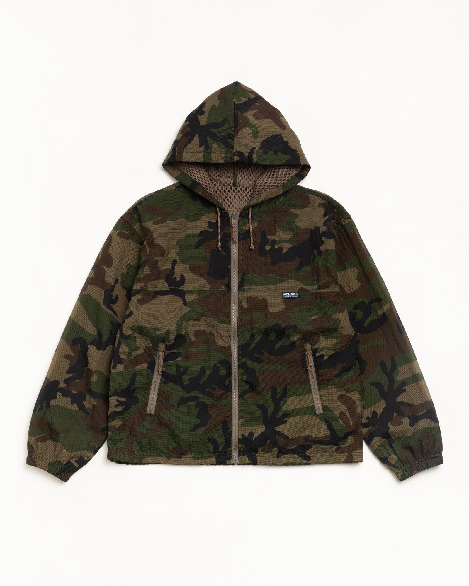 Layered Mesh Reversible Jacket – Woodland Camo | Outerwear