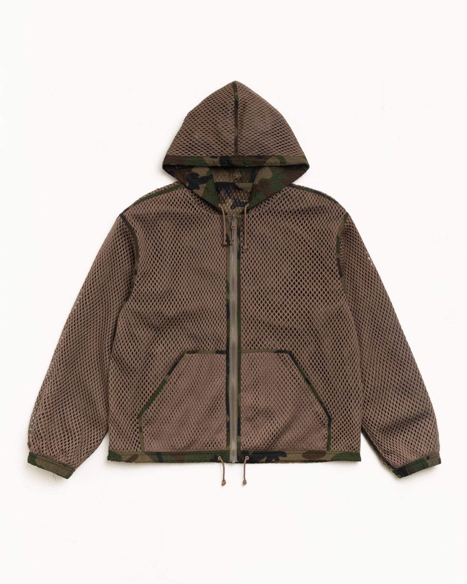 Layered Mesh Reversible Jacket – Woodland Camo | Outerwear