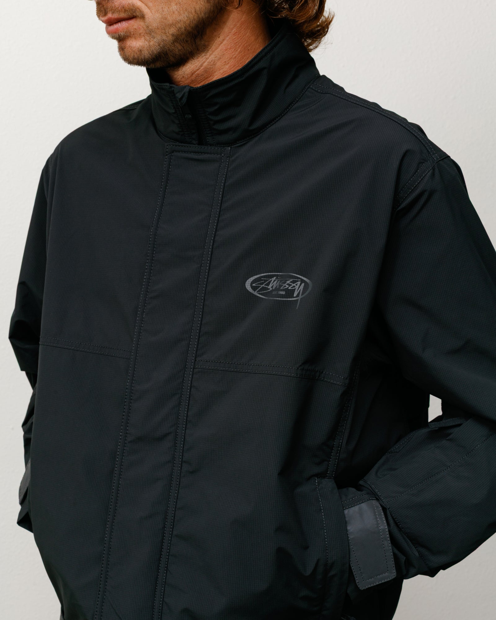 Mx Jacket Unisex Long Sleeve In Black