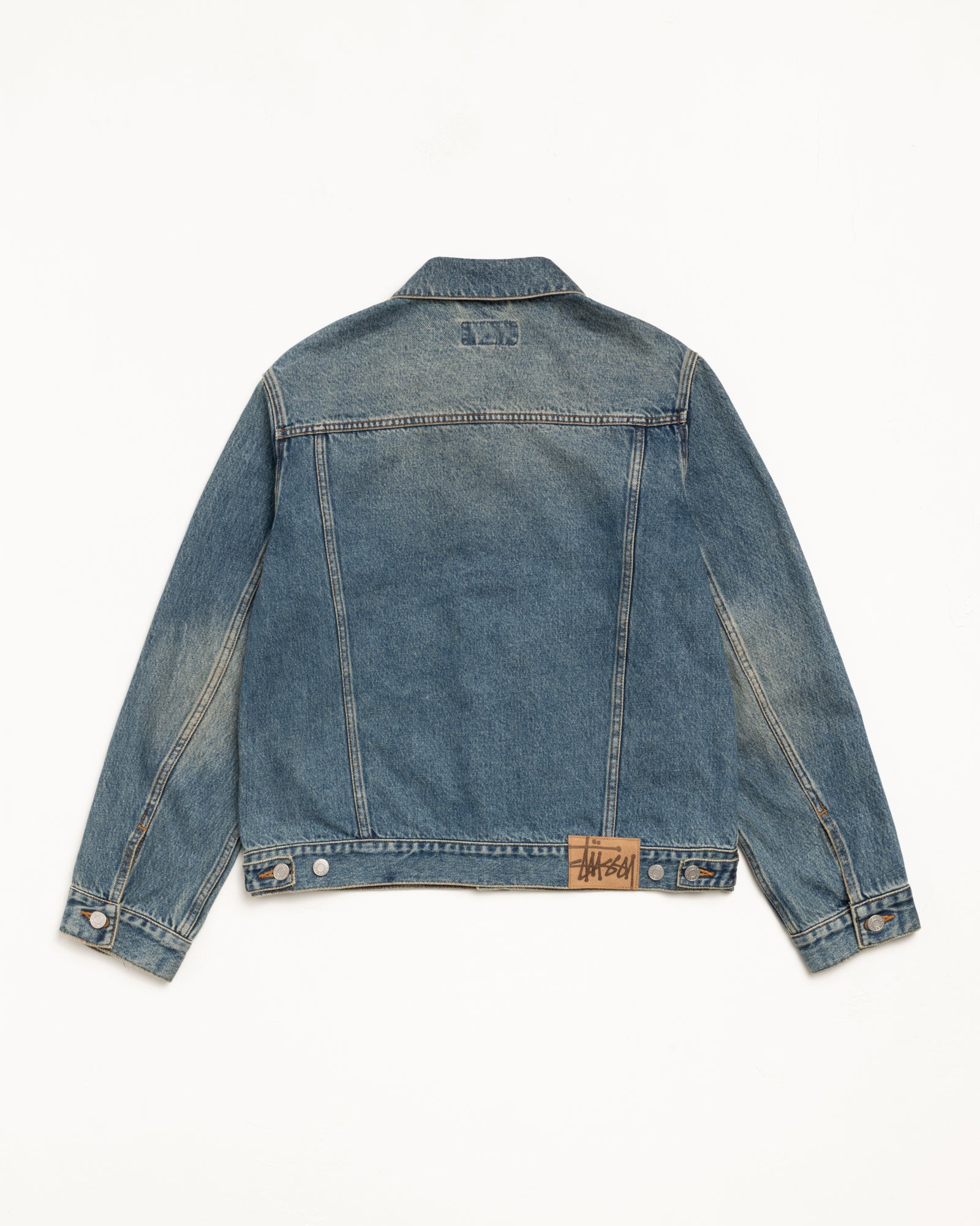 ジャケット・アウター STUSSY TRUCKER JACKET DENIM Trucker Jacket Denim – Vintage Mid Wash | Outerwear | Stüssy Canada
