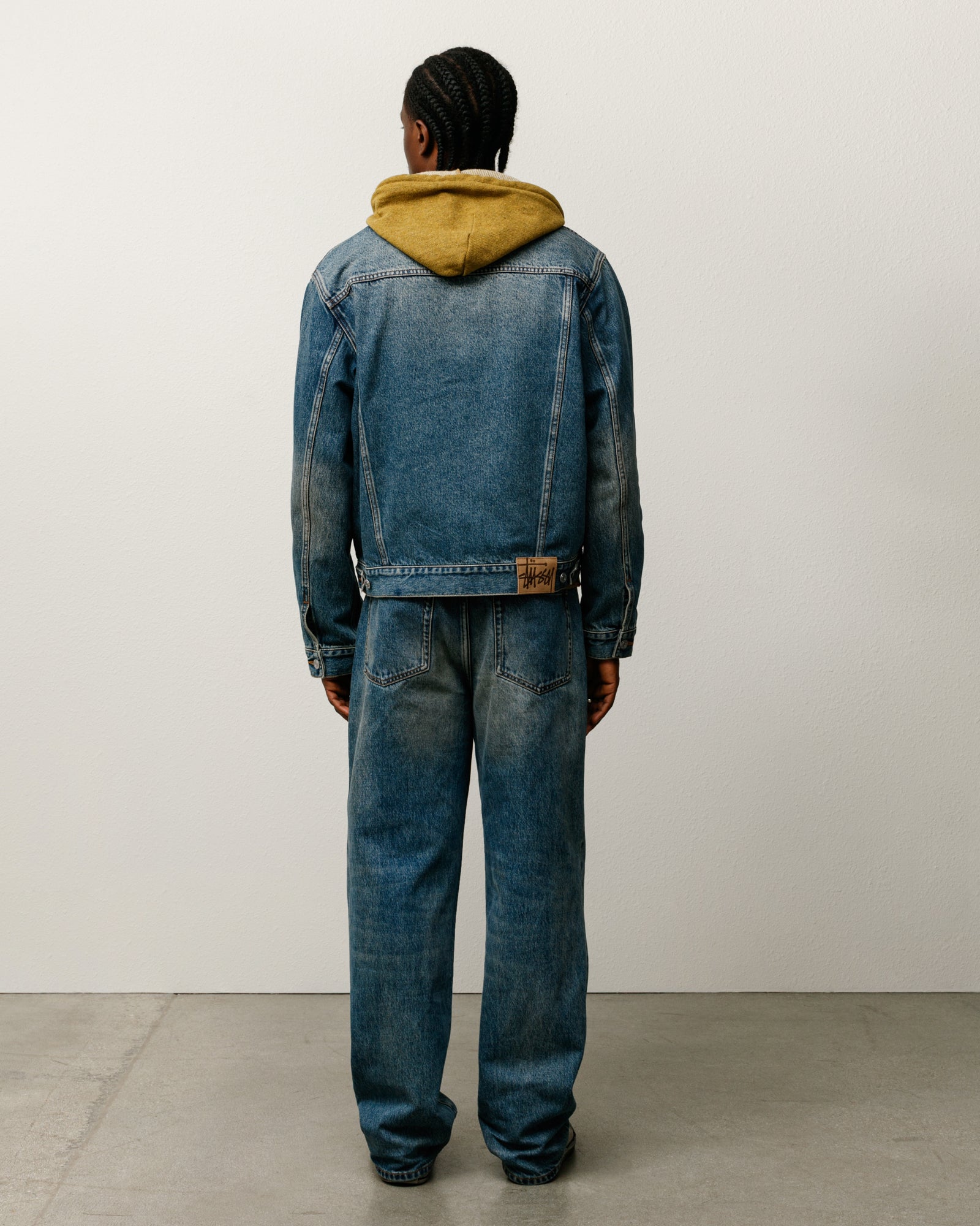 Trucker Jacket Denim – Vintage Mid Wash | Outerwear | Stüssy Canada