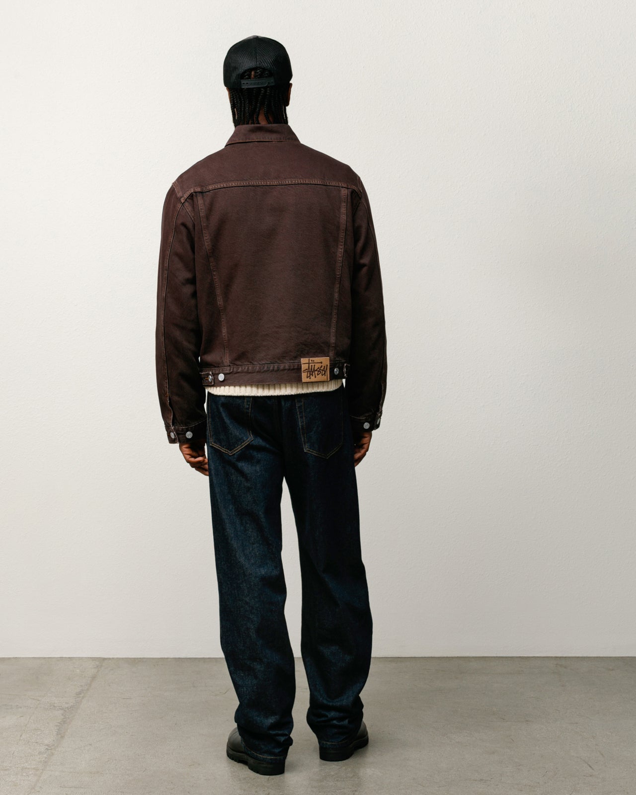 Lined Trucker Denim – Resin Wash Brown | Outerwear | Stüssy Canada
