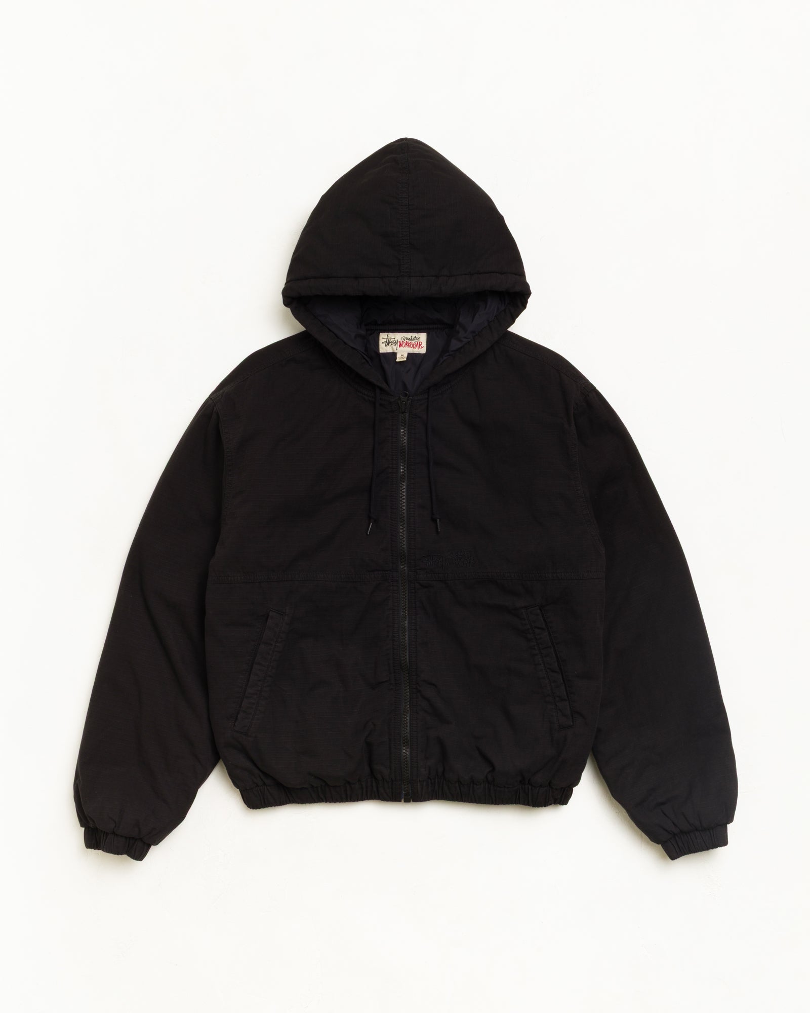 Ripstop Work Jacket - Black | Outerwear | Stüssy Canada