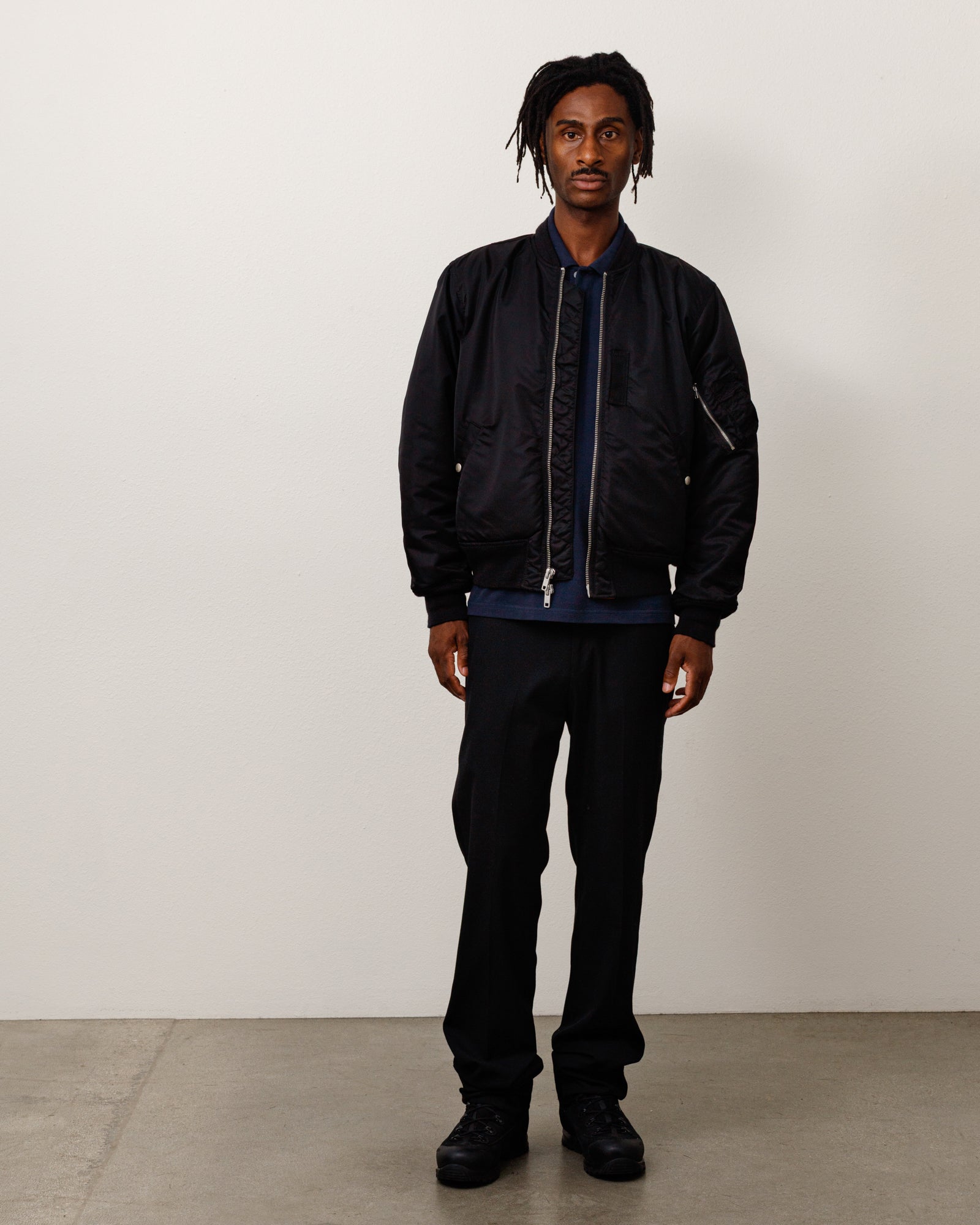 MA-1 Bomber Jacket - Black | Outerwear | Stüssy Canada