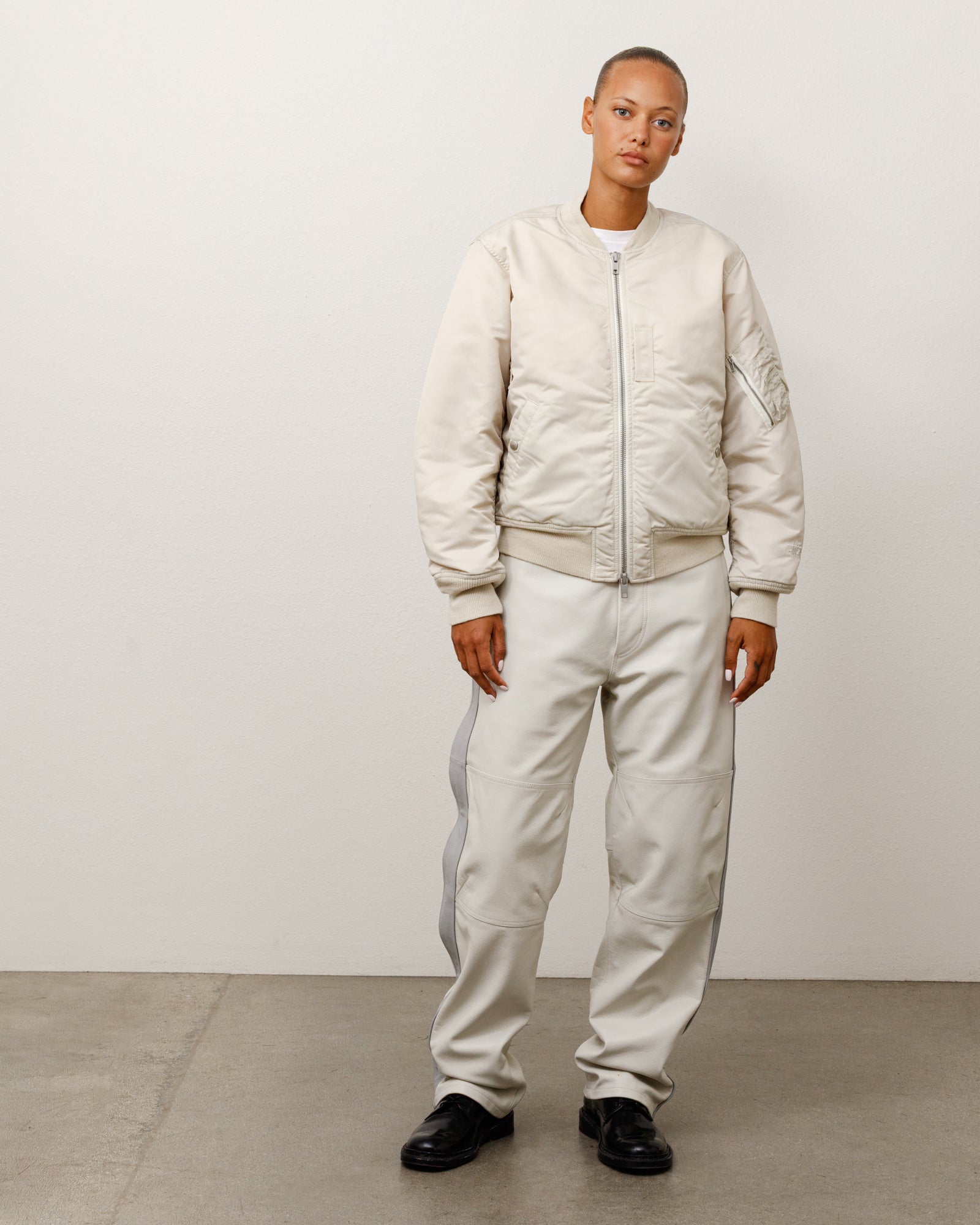 MA-1 Bomber Jacket - Bone | Outerwear | Stüssy Canada