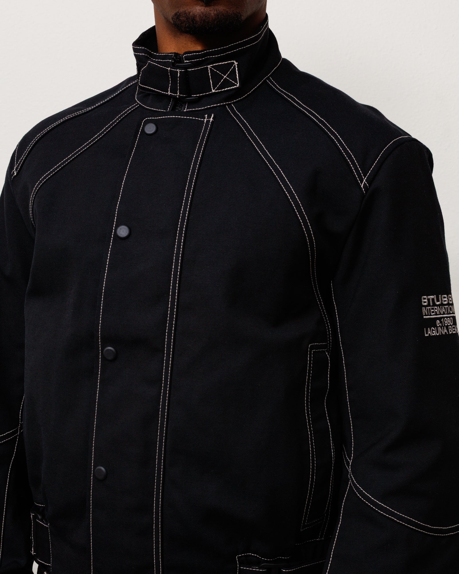 Touring Jacket - Black | Outerwear | Stüssy Canada