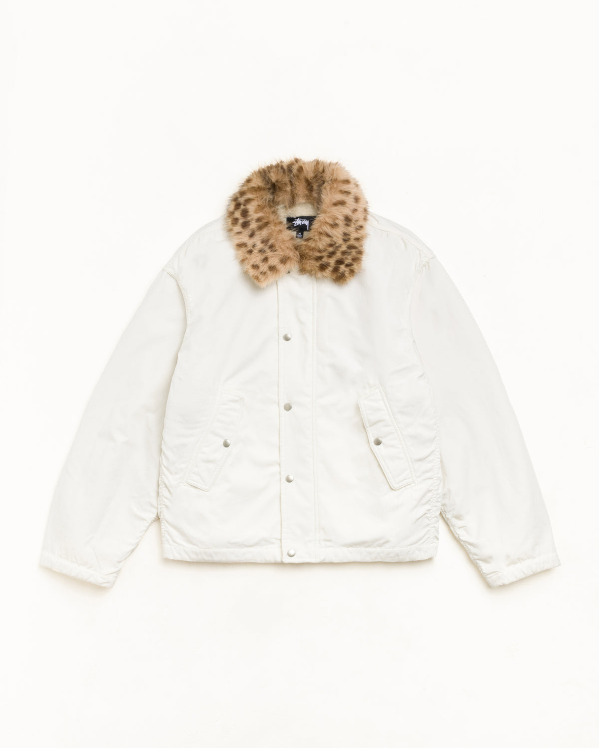 Convertible Deck Jacket Unisex Long Sleeve In Bone