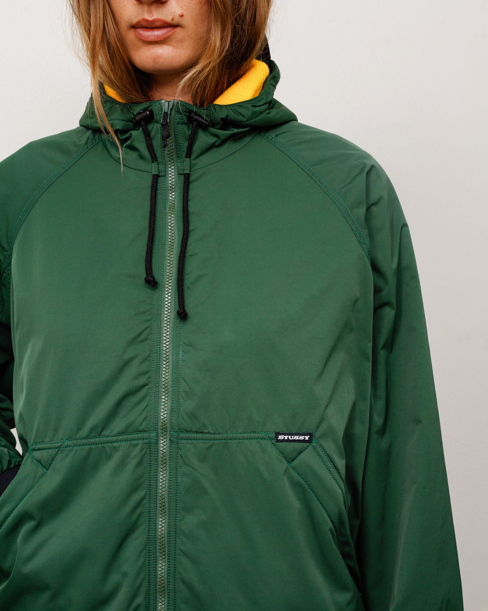 Coastline Hooded Jacket - Forest | Outerwear | Stüssy Canada