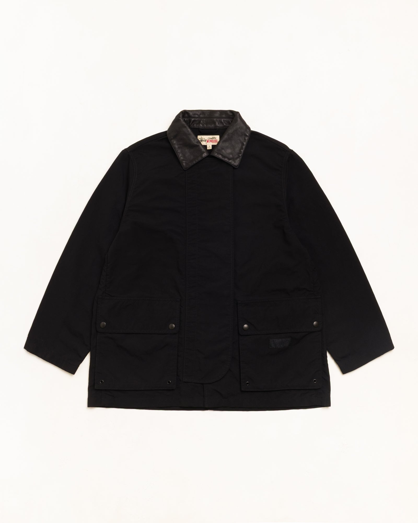 9/s project FIREMAN JACKET - BLACK Mサイズ Fireman Jacket - Black | Outerwear | Stüssy Canada
