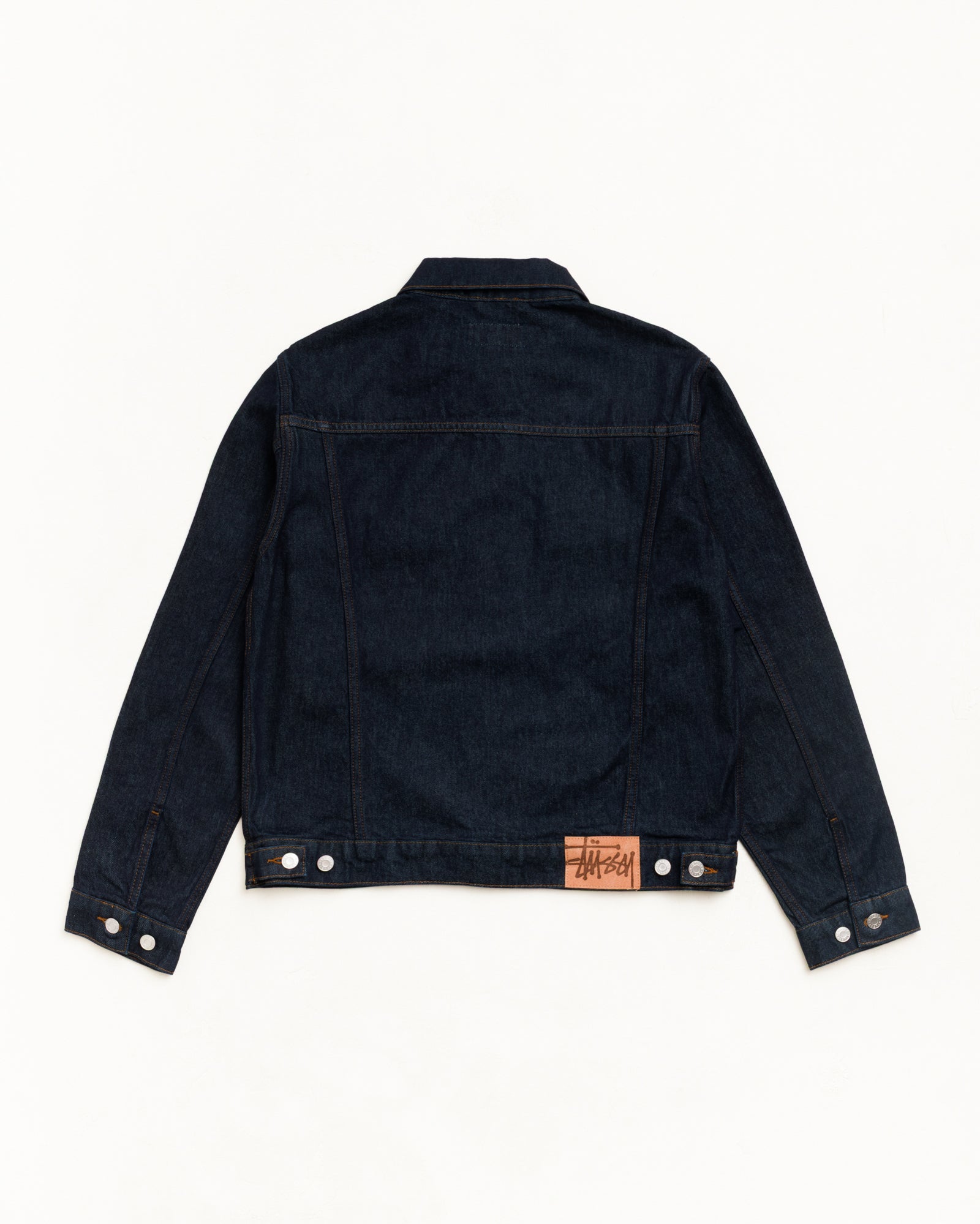 Denim Trucker Jacket - Rinsed Indigo | Outerwear | Stüssy Canada
