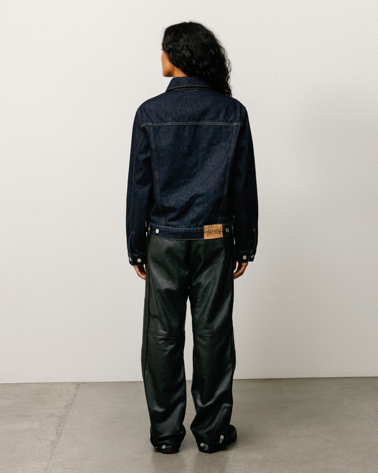 Denim Trucker Jacket - Rinsed Indigo | Outerwear | Stüssy Canada