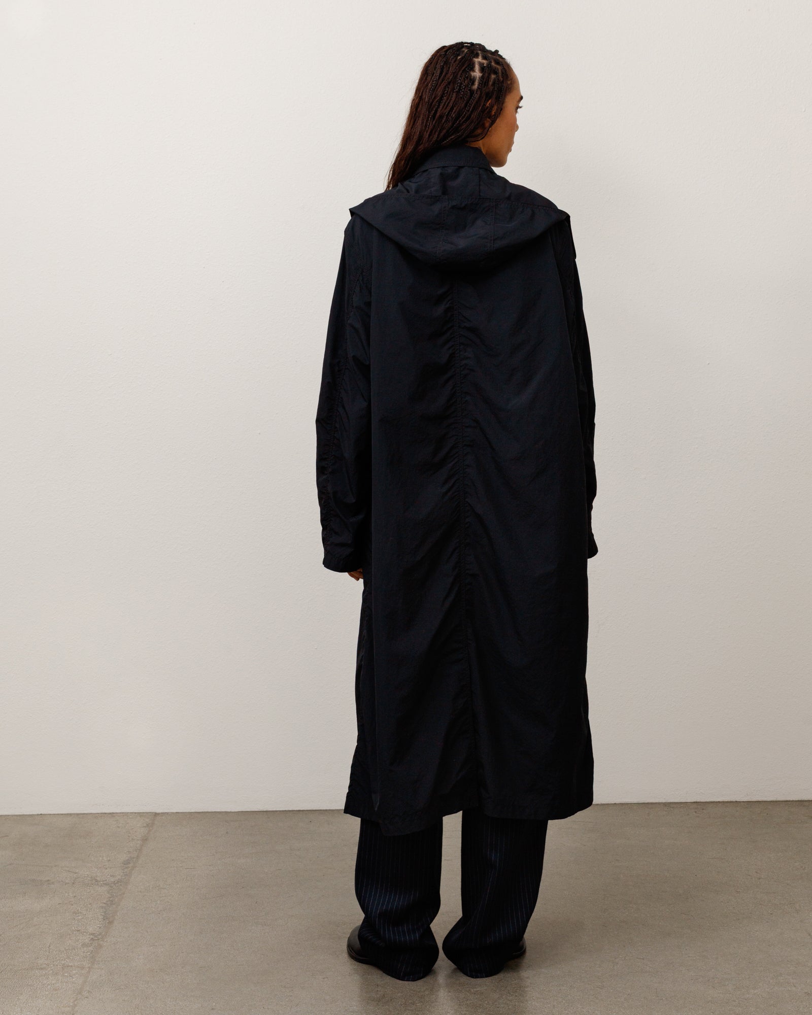 Ultra Lightweight Nylon Trench – Black | Outerwear | Stüssy Canada