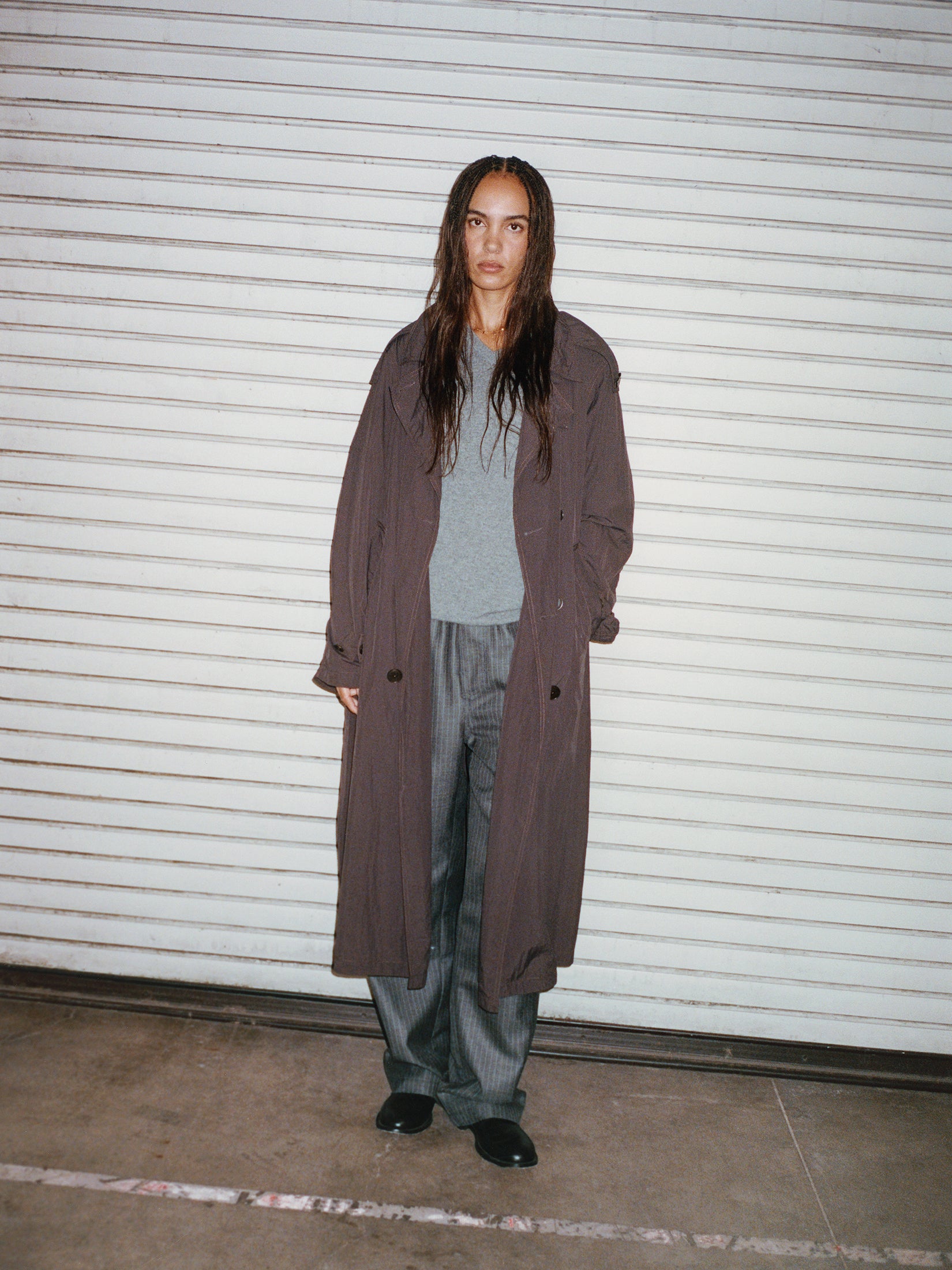Ultra Lightweight Nylon Trench - Brown | Outerwear | Stüssy Canada