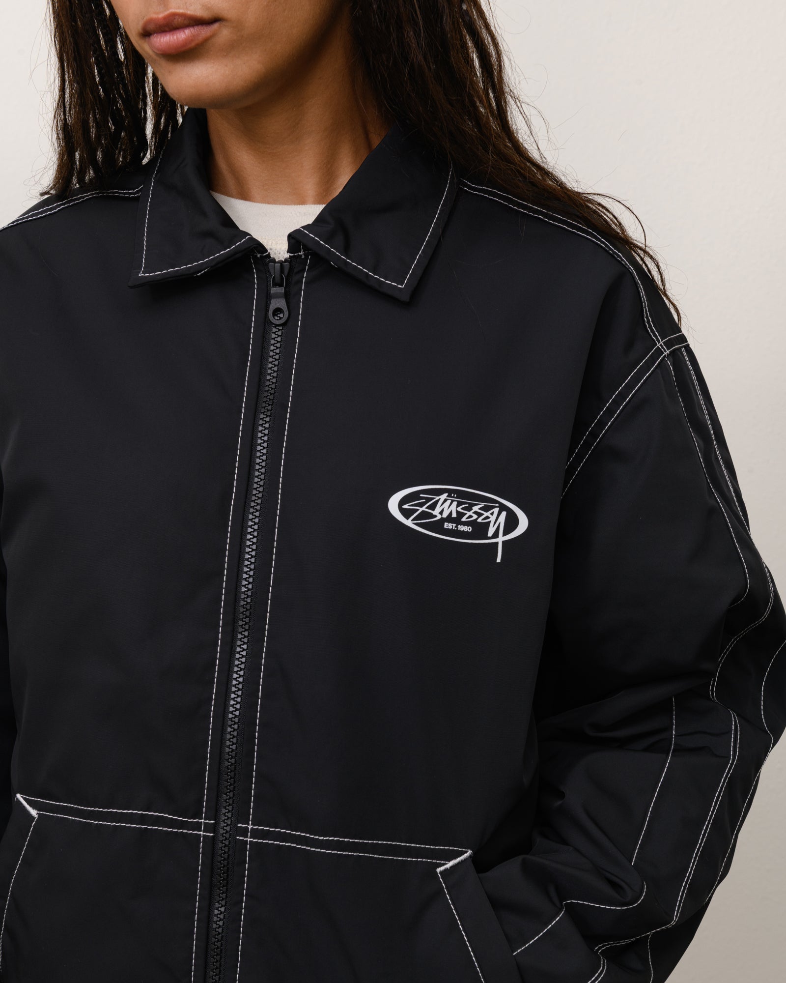 Offshore Jacket - Black | Outerwear | Stüssy Canada